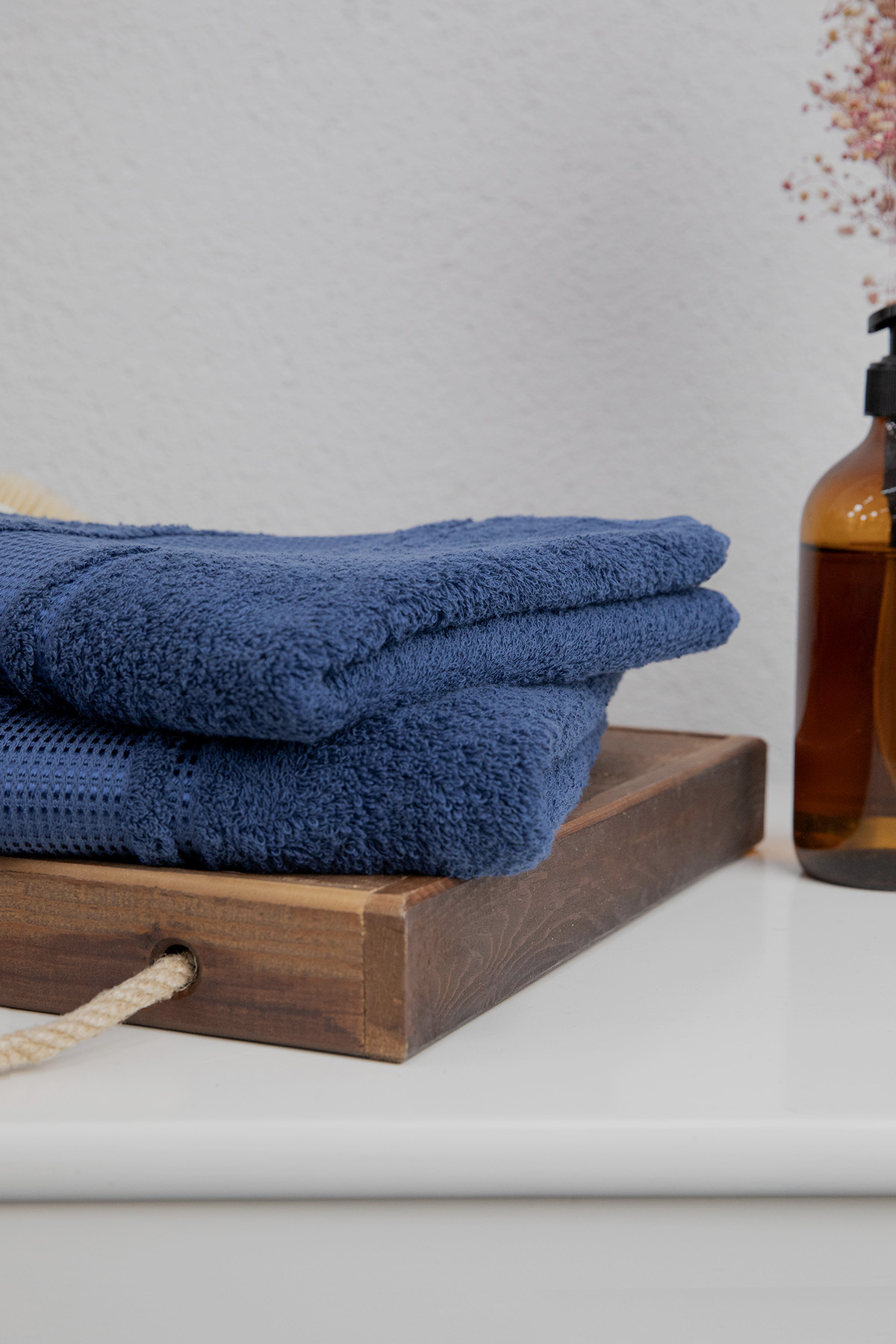 Özdilek Colourist 2'li El Yüz Havlusu 50x90 - Lacivert Özdilek Colourist 2'li El Yüz Havlusu 50x90 - Lacivert