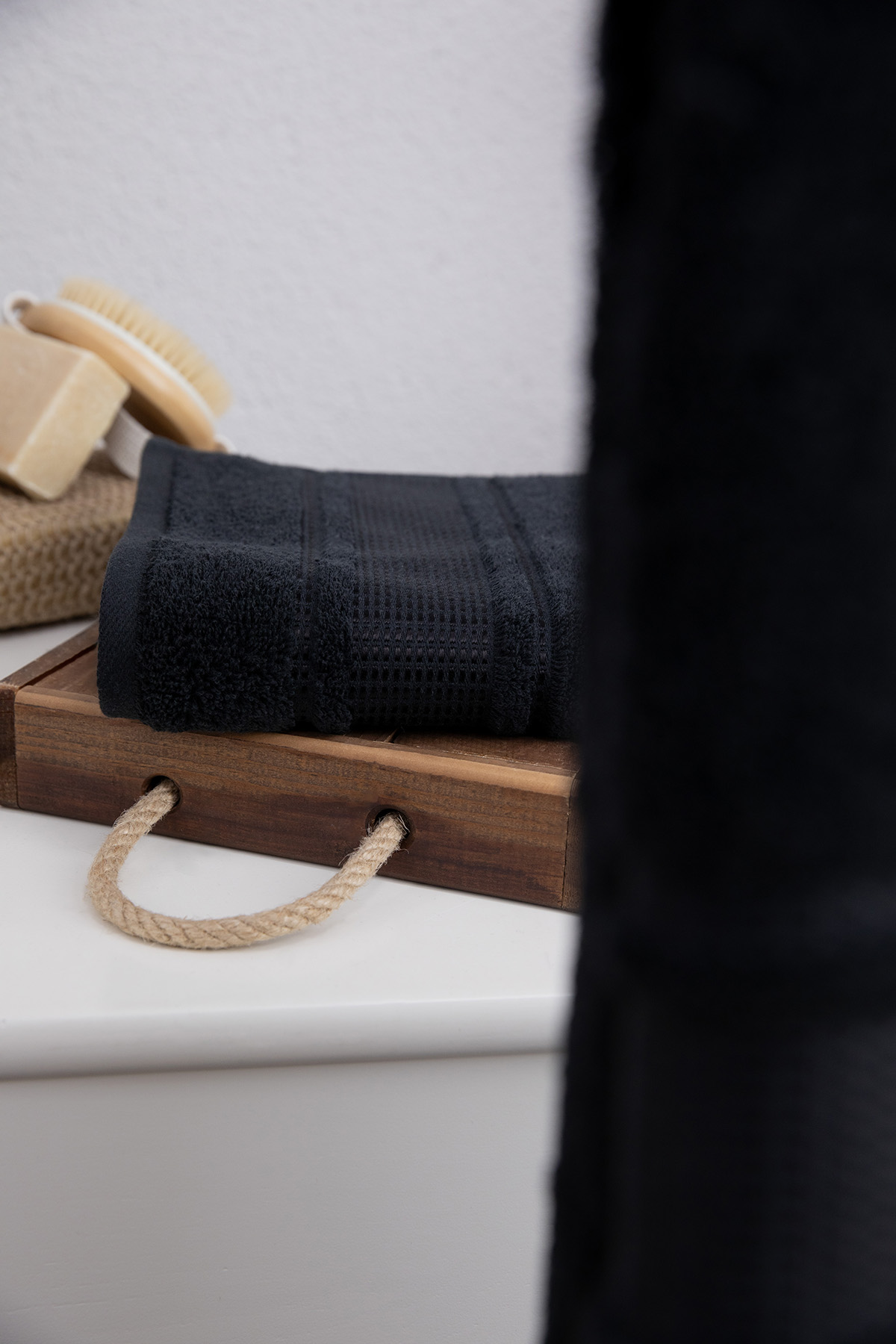 Özdilek Colourist 2'li El Yüz Havlusu 50x90 - Siyah Özdilek Colourist 2'li El Yüz Havlusu 50x90 - Siyah