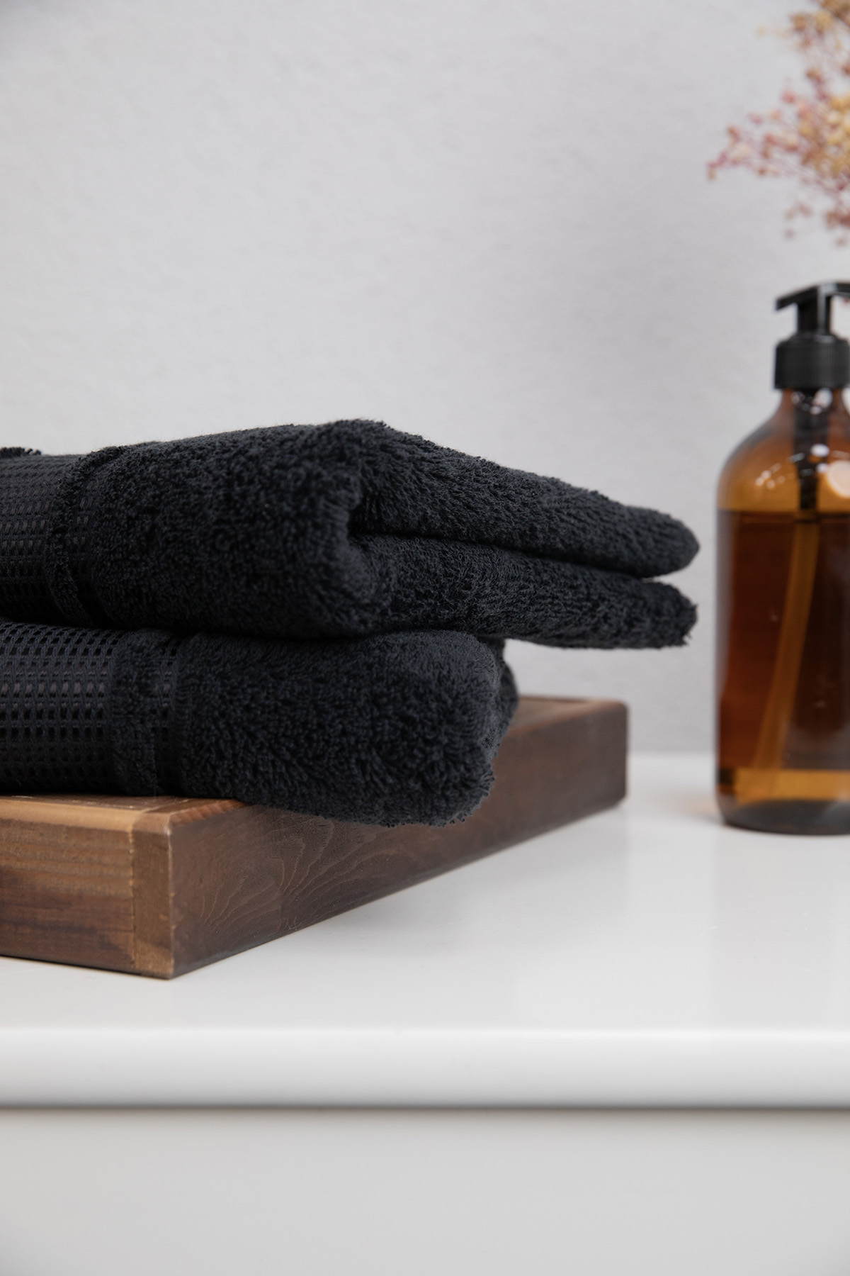 Özdilek Colourist 2'li El Yüz Havlusu 50x90 - Siyah Özdilek Colourist 2'li El Yüz Havlusu 50x90 - Siyah