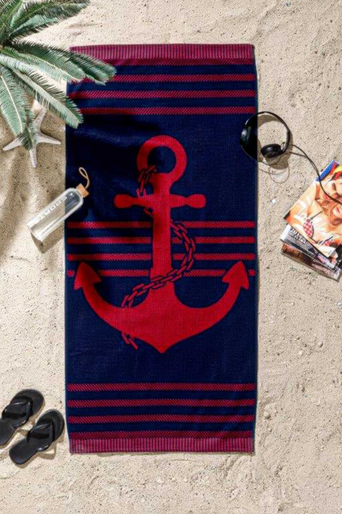 Özdilek Denim Anchor Plaj Havlusu