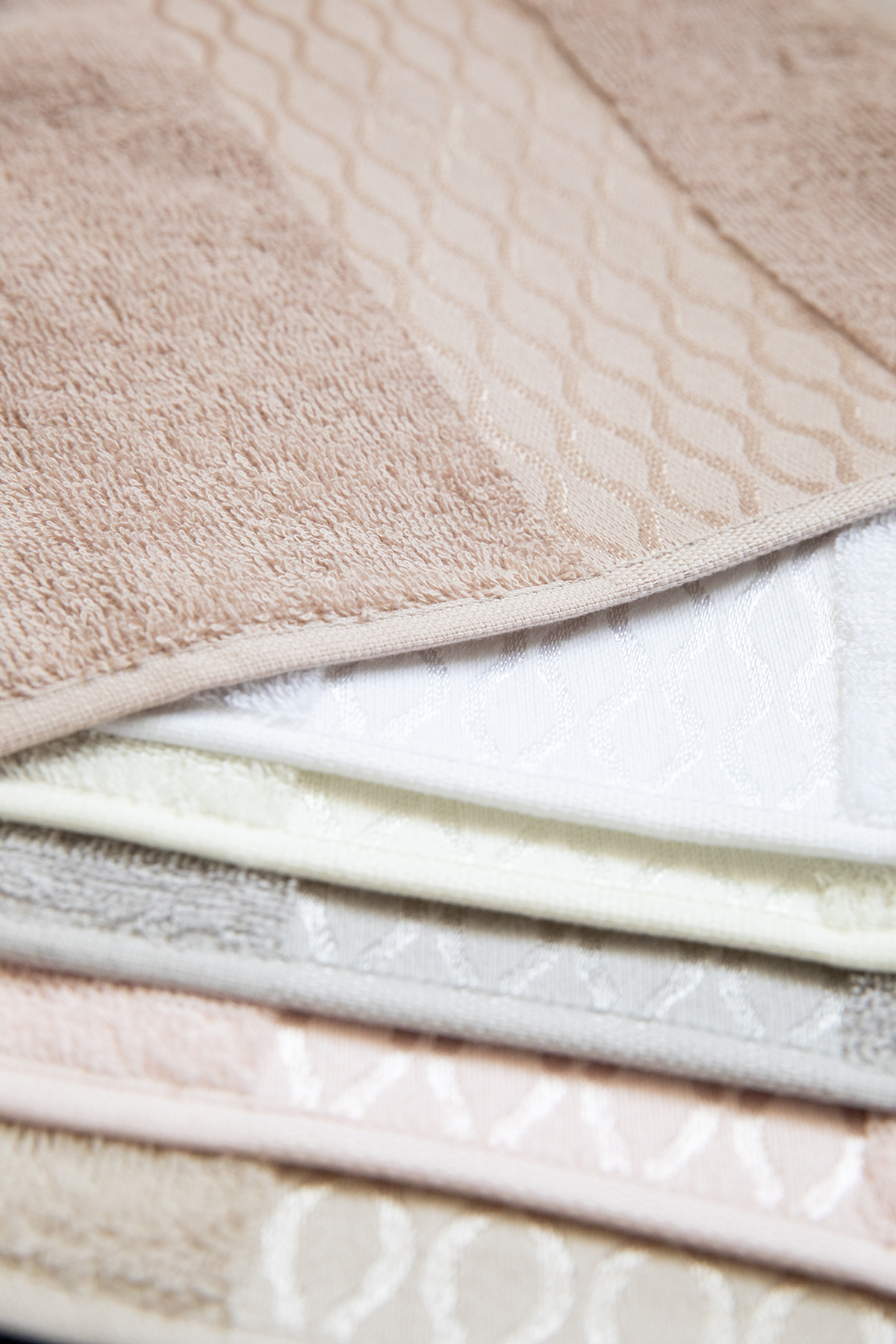 Özdilek Elissa El Yüz Havlusu 50x90 6 Adet - Gri - Beyaz - Krem Özdilek Elissa El Yüz Havlusu 50x90 6 Adet - Gri - Beyaz - Krem