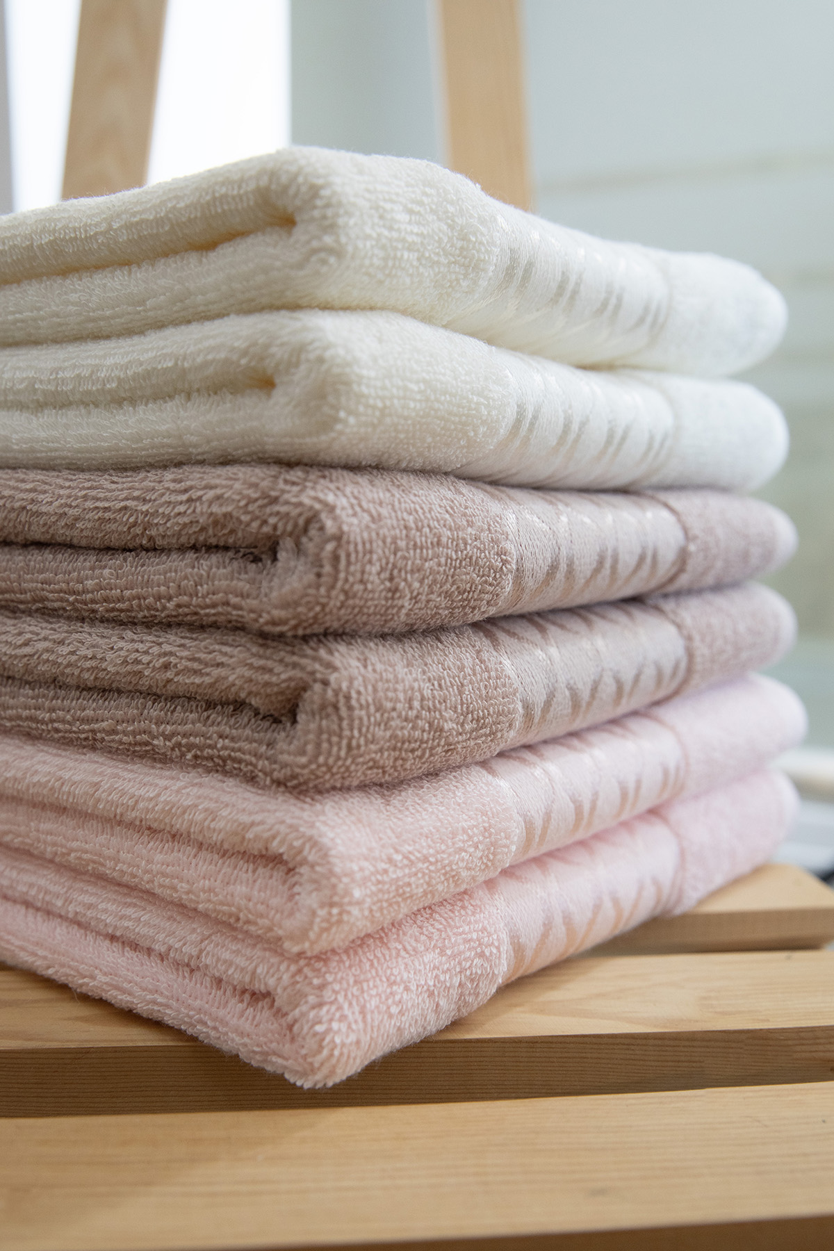 Özdilek Elissa El Yüz Havlusu 50x90 6 Adet - Krem - Pudra - Bej Özdilek Elissa El Yüz Havlusu 50x90 6 Adet - Krem - Pudra - Bej