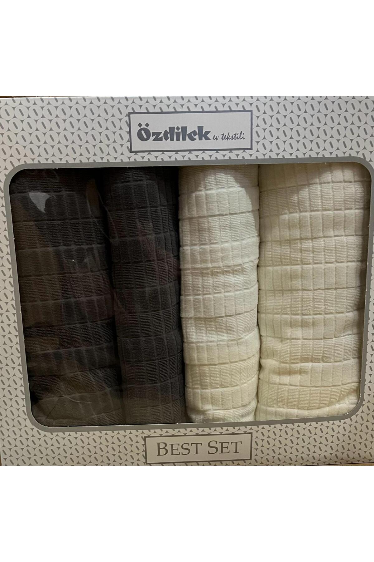Özdilek Land Best Set - Gri - Krem