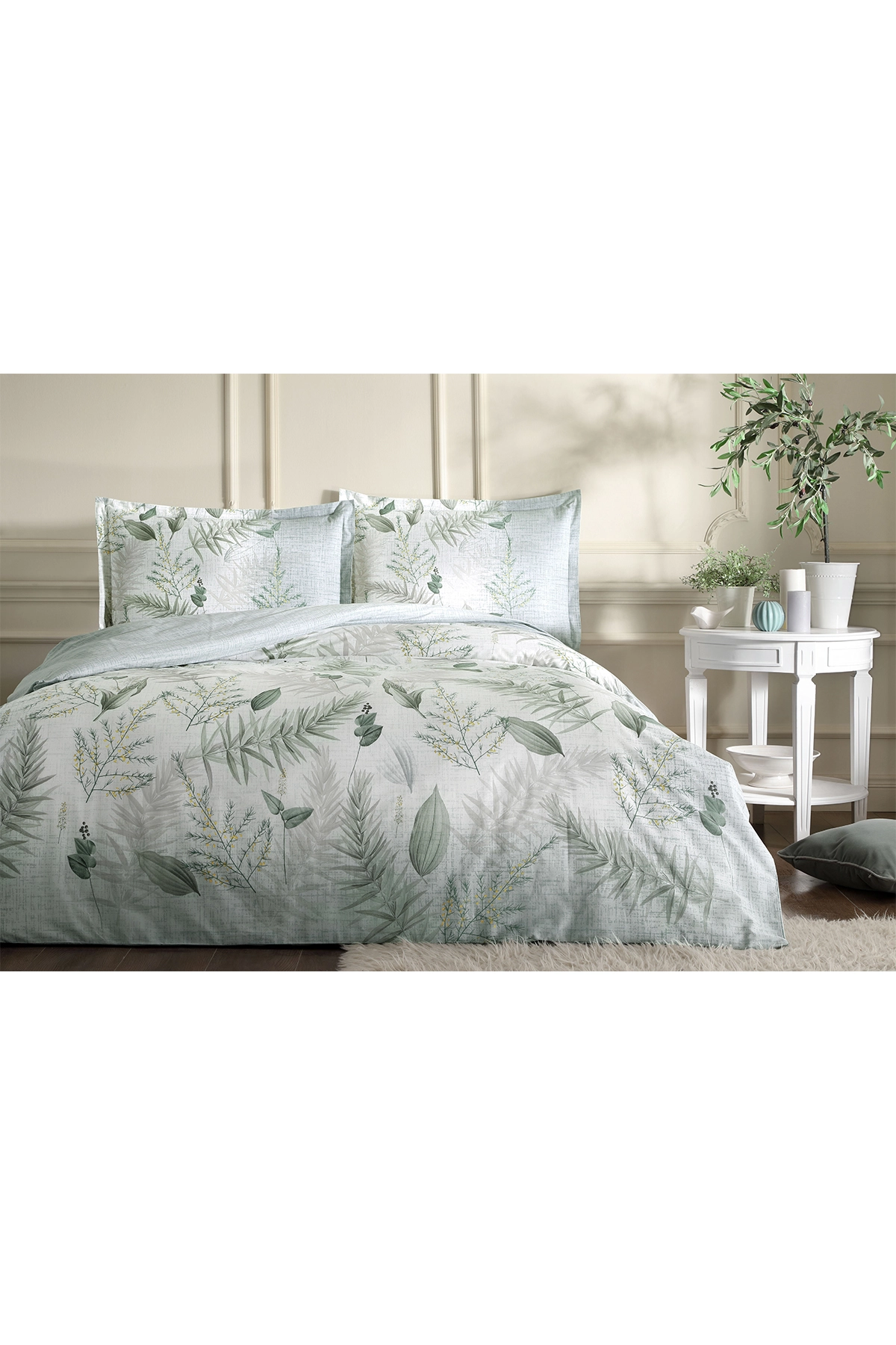 Özdilek Naturling Çift Kişilik Nevresim Takımı - Yesil