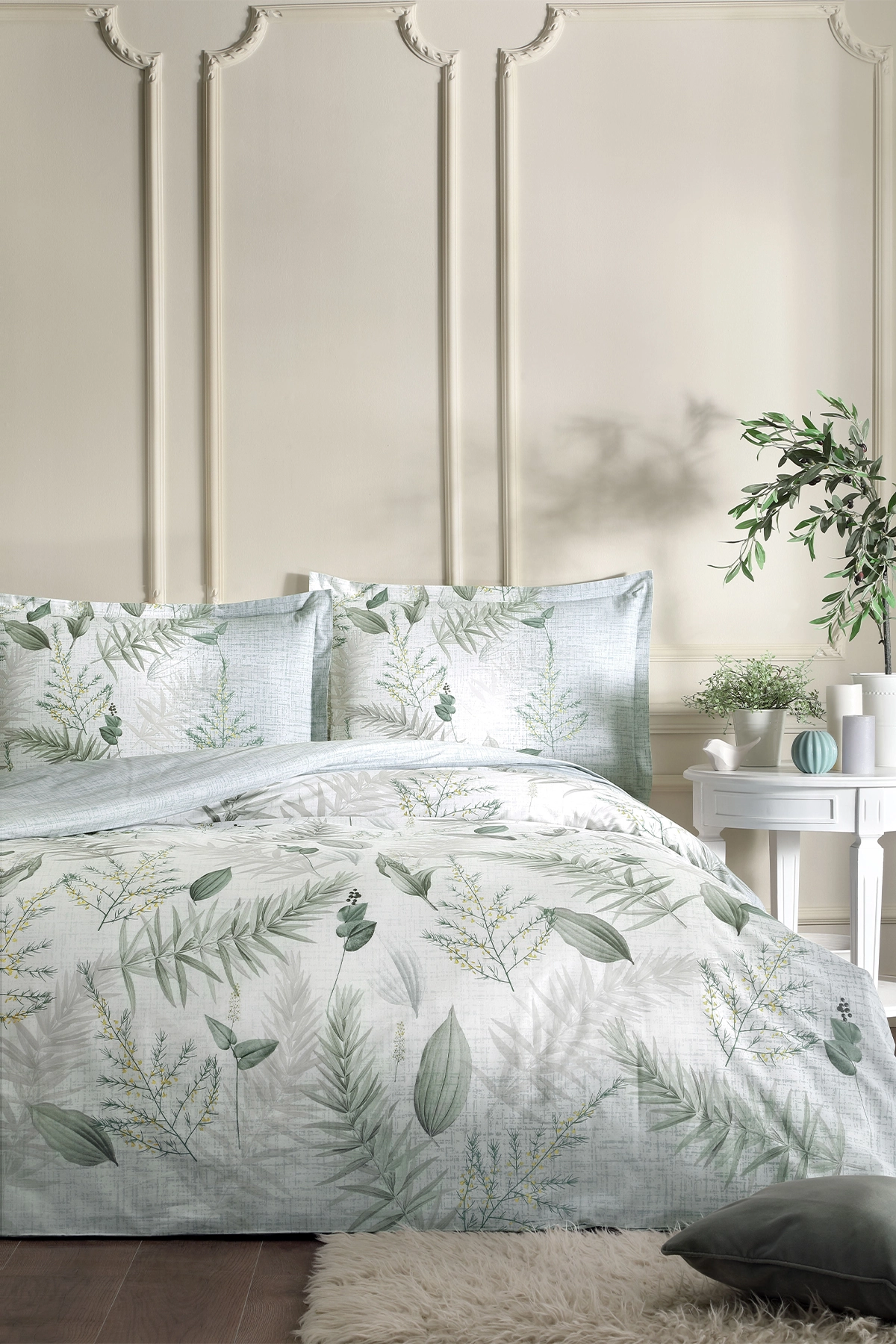 Özdilek Naturling Çift Kişilik Nevresim Takımı - Yesil