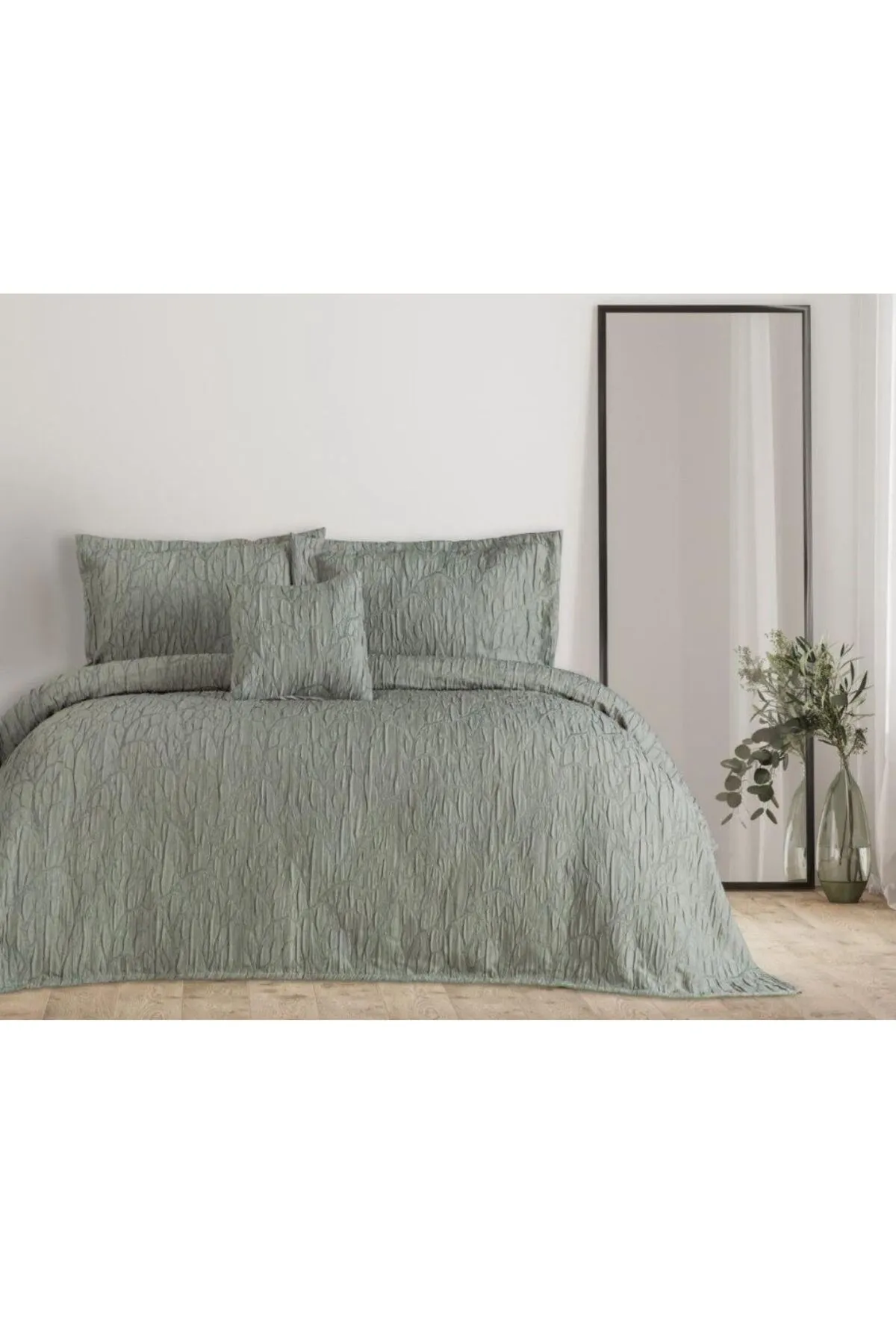 Özdilek Nirvana Çift Kişilik Yatak Örtüsü Takımı - Mint Özdilek Nirvana Çift Kişilik Yatak Örtüsü Takımı - Mint