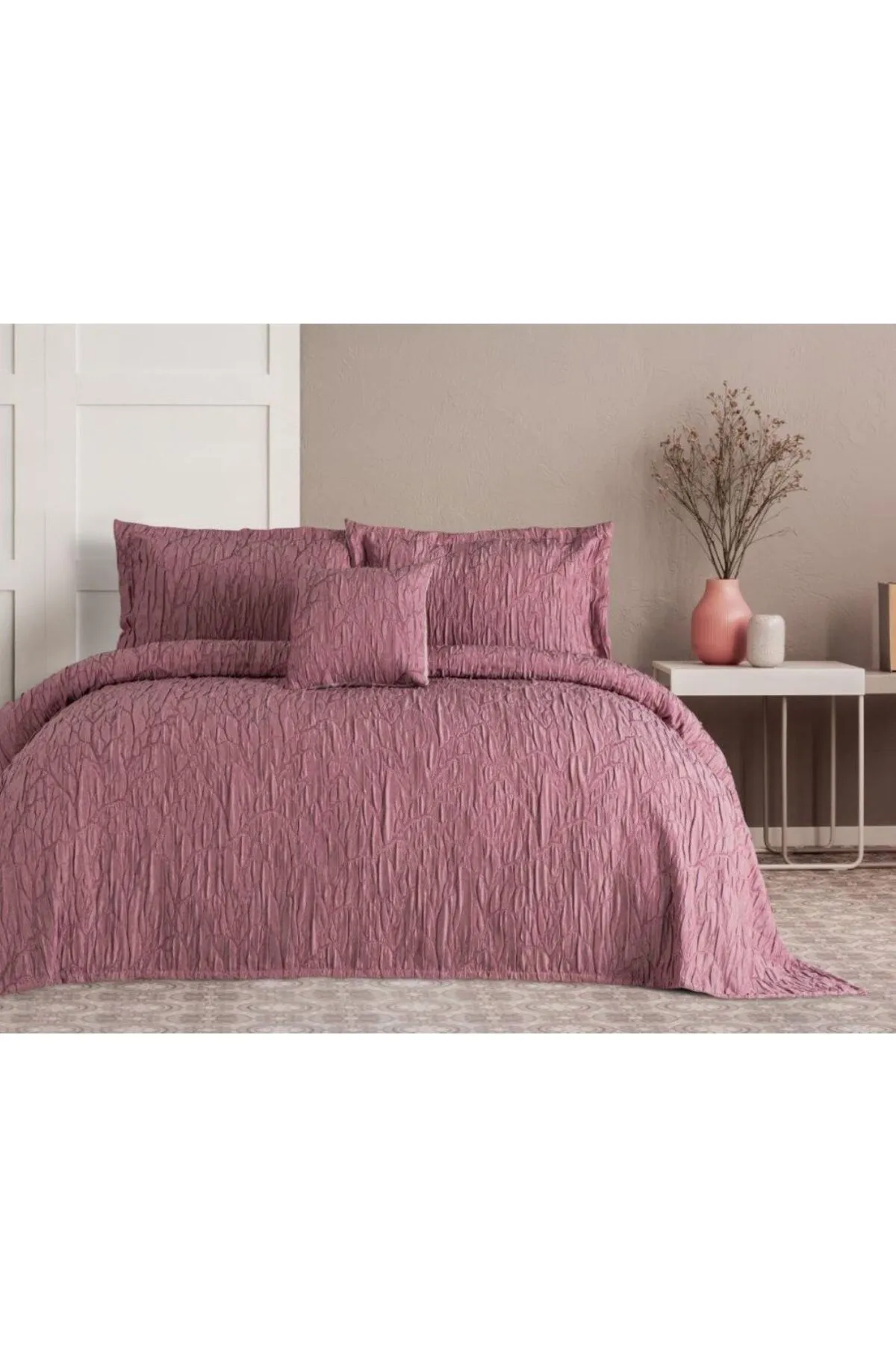 Özdilek NirvanaÇift Kişilik Yatak Örtüsü Takımı - Decorose Özdilek NirvanaÇift Kişilik Yatak Örtüsü Takımı - Decorose