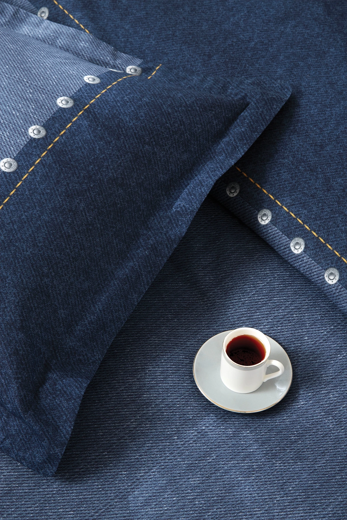 Özdilek Oregon Fitted Çift Kişilik Nevresim Takımı - Lacivert Özdilek Oregon Fitted Çift Kişilik Nevresim Takımı - Lacivert