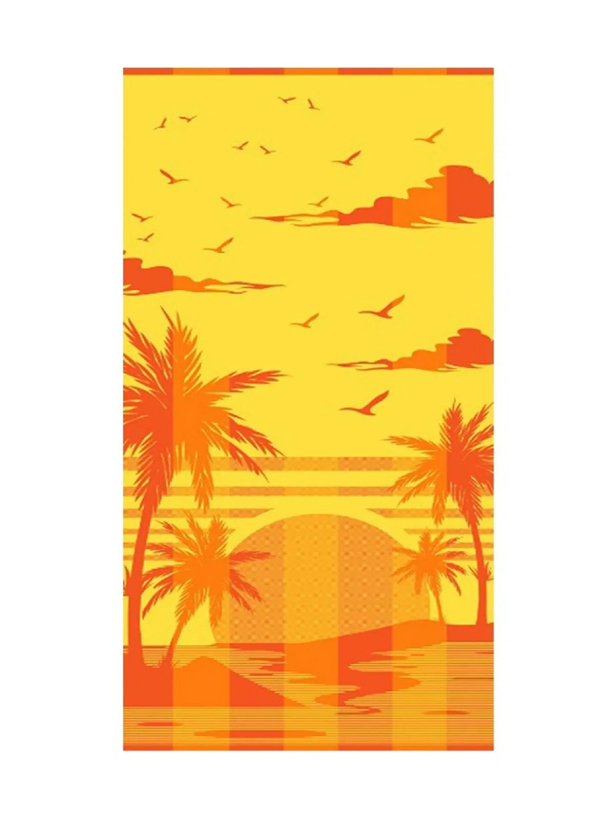 Özdilek Summer Sunset Plaj Havlusu