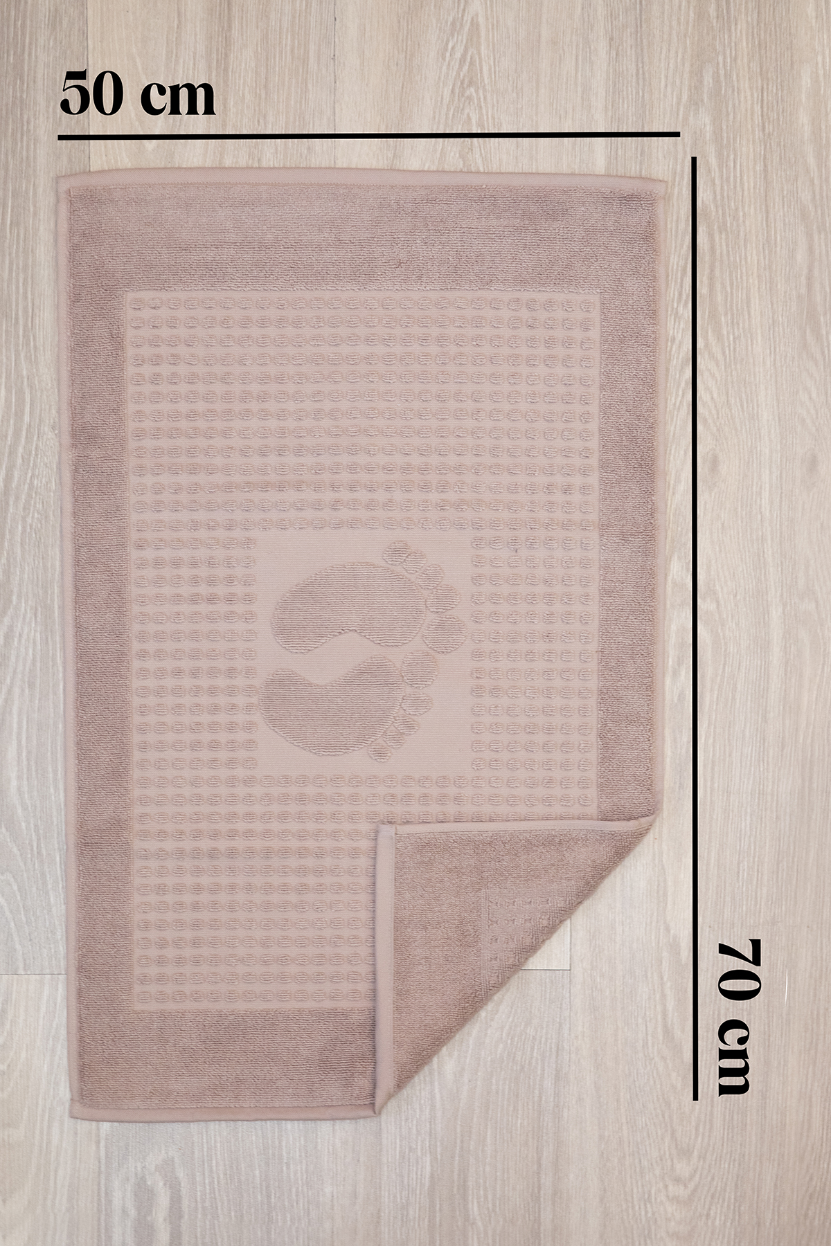 Özdilek Winter 2'li Ayak Havlusu 50x70 - Toprak Özdilek Winter 2'li Ayak Havlusu 50x70 - Toprak