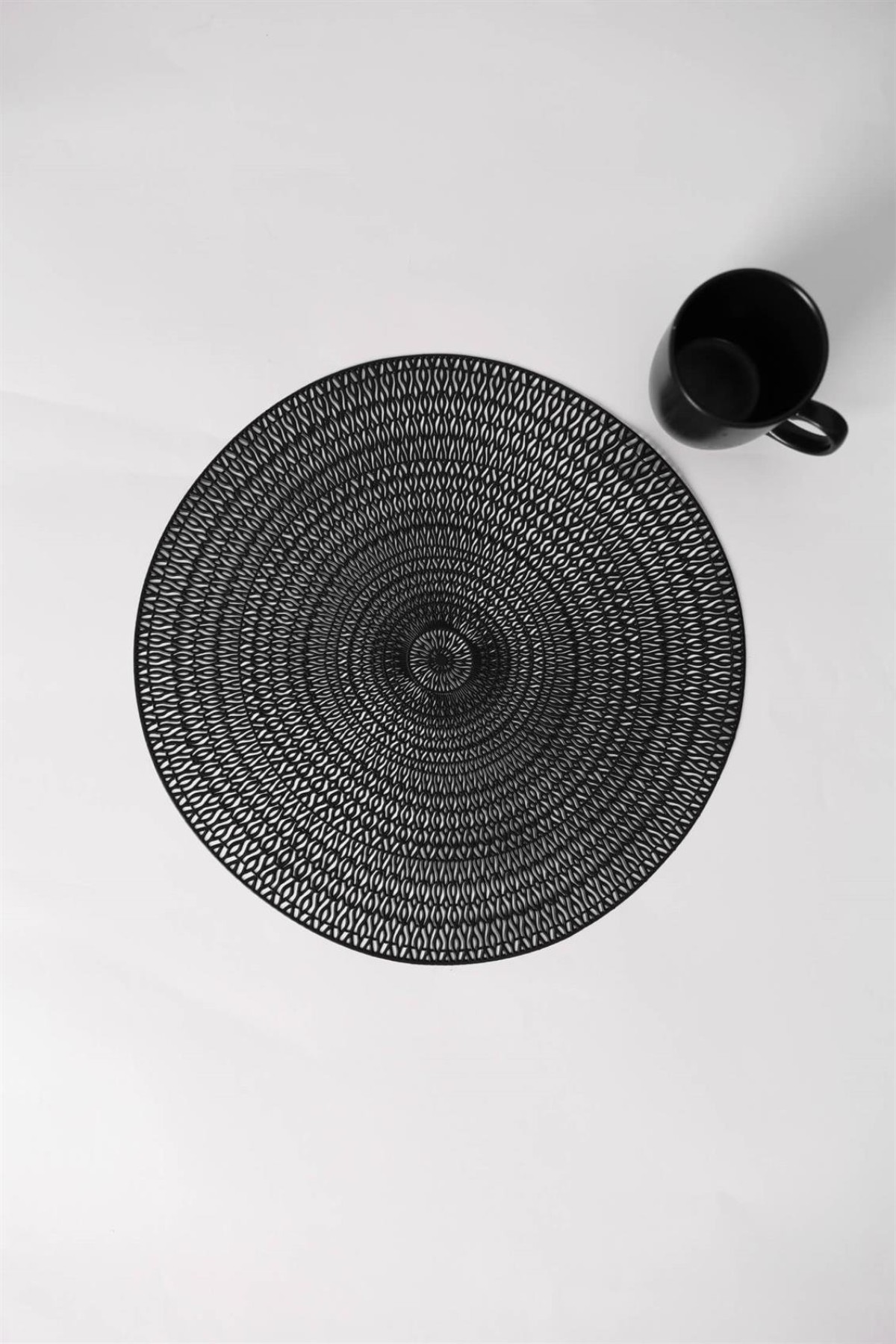 Paçi Dolphin 6lı Pvc Amerikan Servis Supla Seti - Siyah