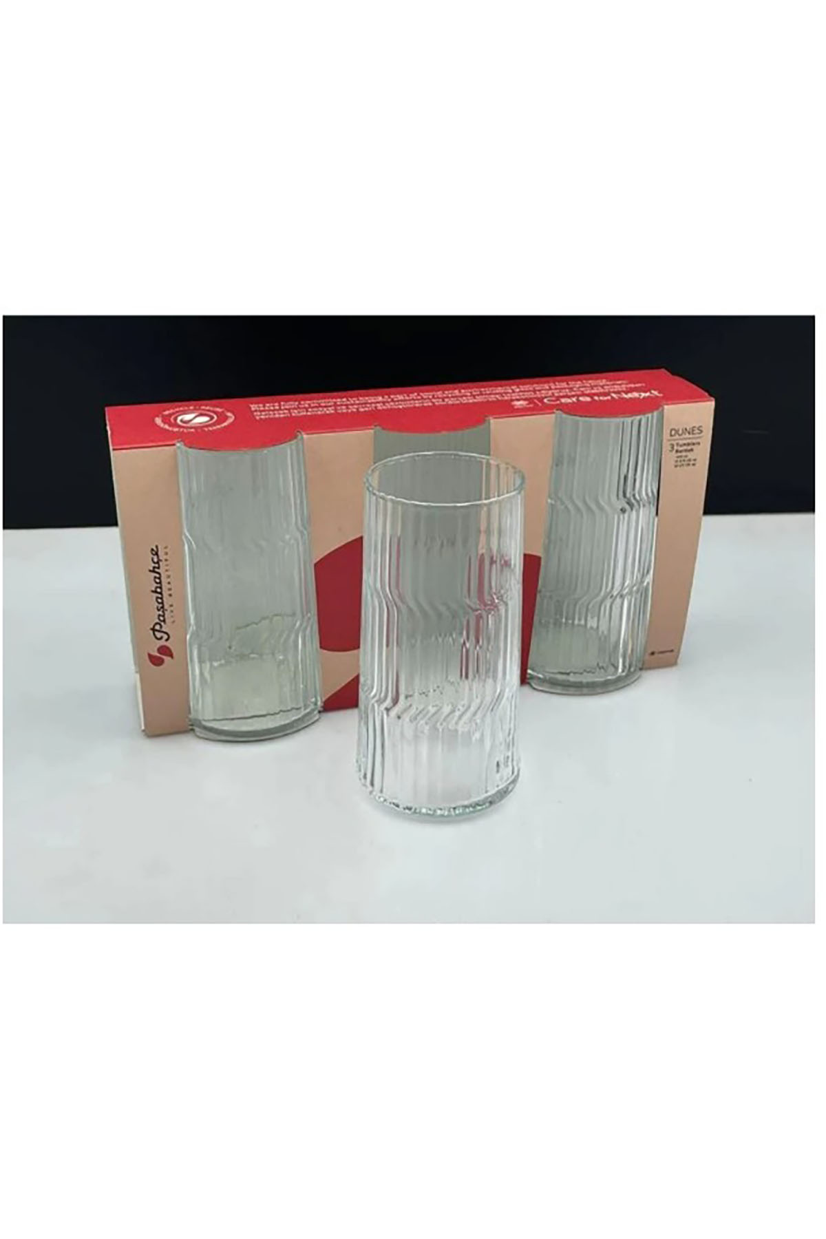 Paşabahçe 420450 Dunes 3 Lü Bardak Paket Paşabahçe 420450 Dunes 3 Lü Bardak Paket