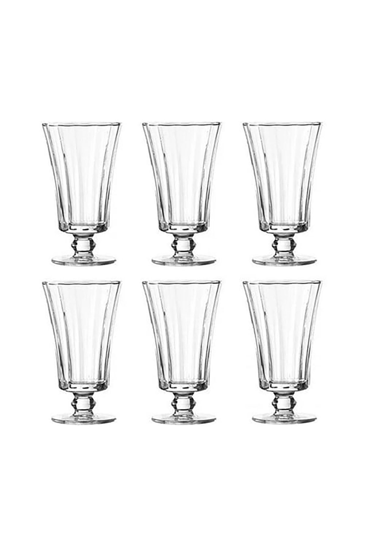 Paşabahçe 440069 Diamond Sade 6 Lı Ayaklı Bardak