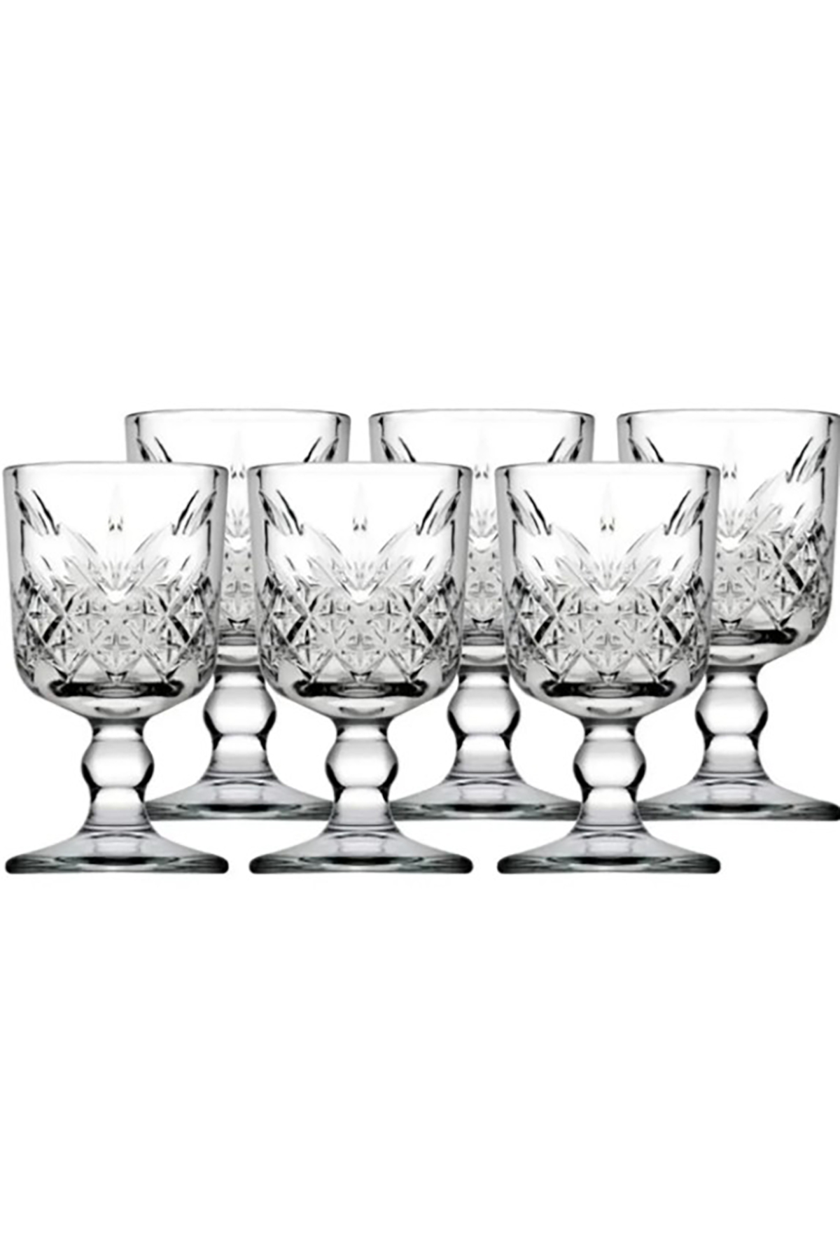 Paşabahçe 51718 Ayaklı Timeless 6 Lı Bardak