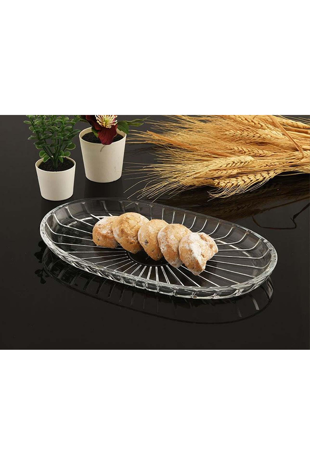 Paşabahçe 54783 Elegant Oval Servis Tabak Adetttt