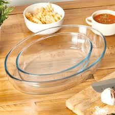 Paşabahçe Borcam 2 li Oval Fırın Tepsisi 159033 Paşabahçe Borcam 2 li Oval Fırın Tepsisi 159033