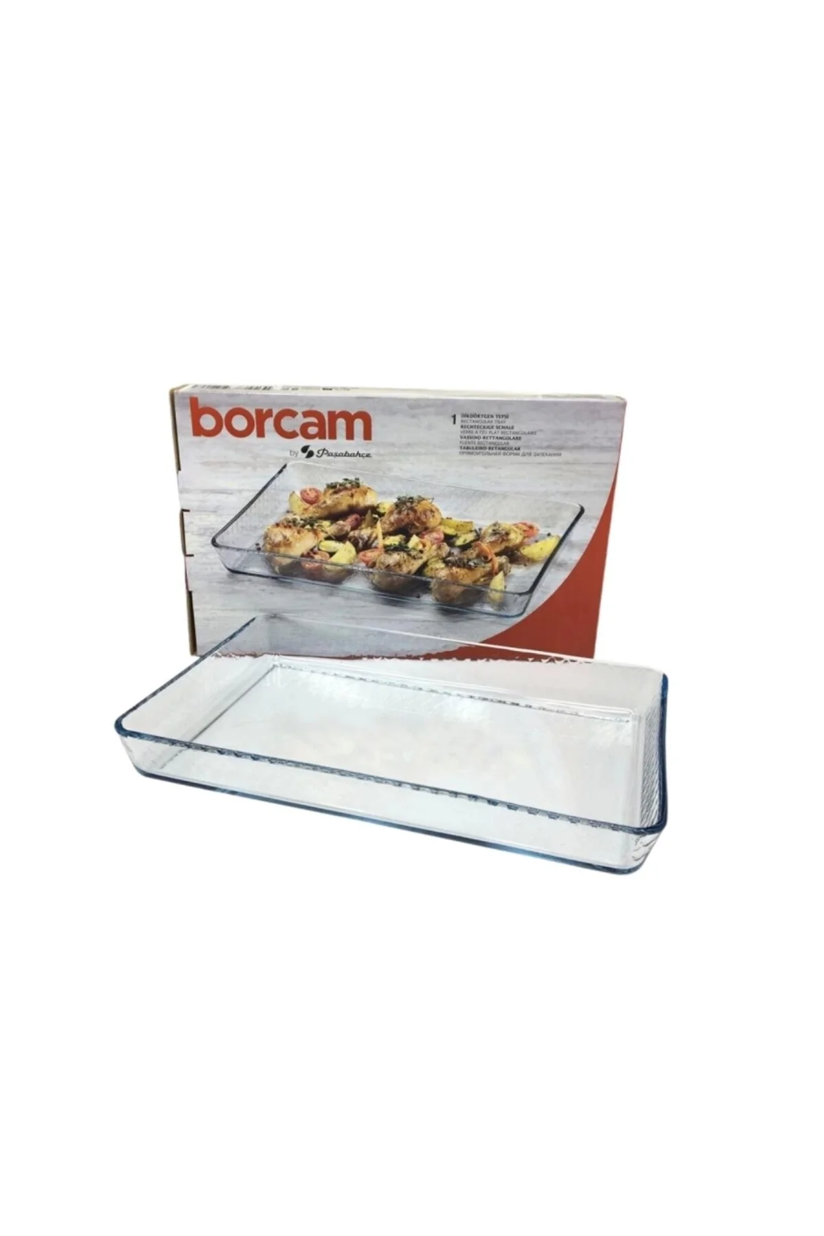 Paşabahçe Borcam Fırın Tepsi 2850 cc 590984 Paşabahçe Borcam Fırın Tepsi 2850 cc 590984