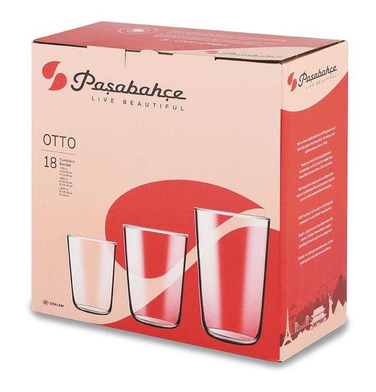 Paşabahçe Otto 18 Parça Su Seti 950062 Paşabahçe Otto 18 Parça Su Seti 950062