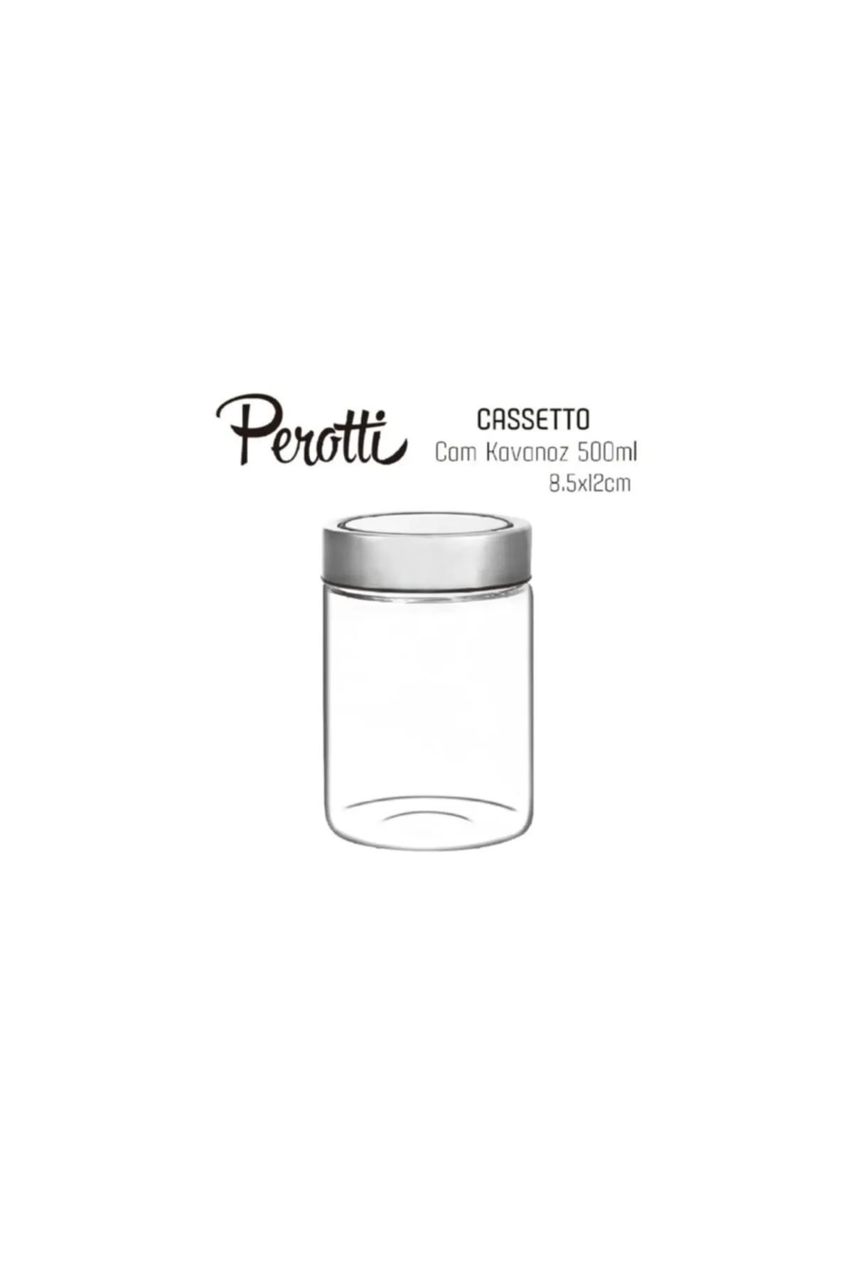 Perotti 12346 Cassetto Kavonoz 500 Ml 