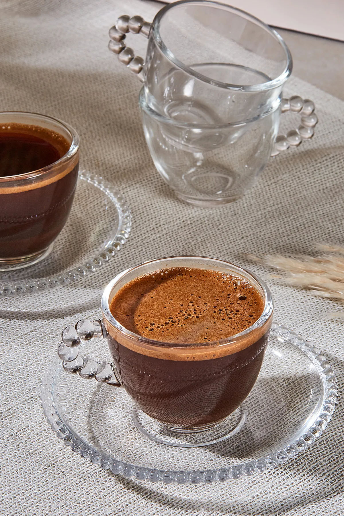 Perotti 12602 Girona 6'lı Cam Kahve Fincanı