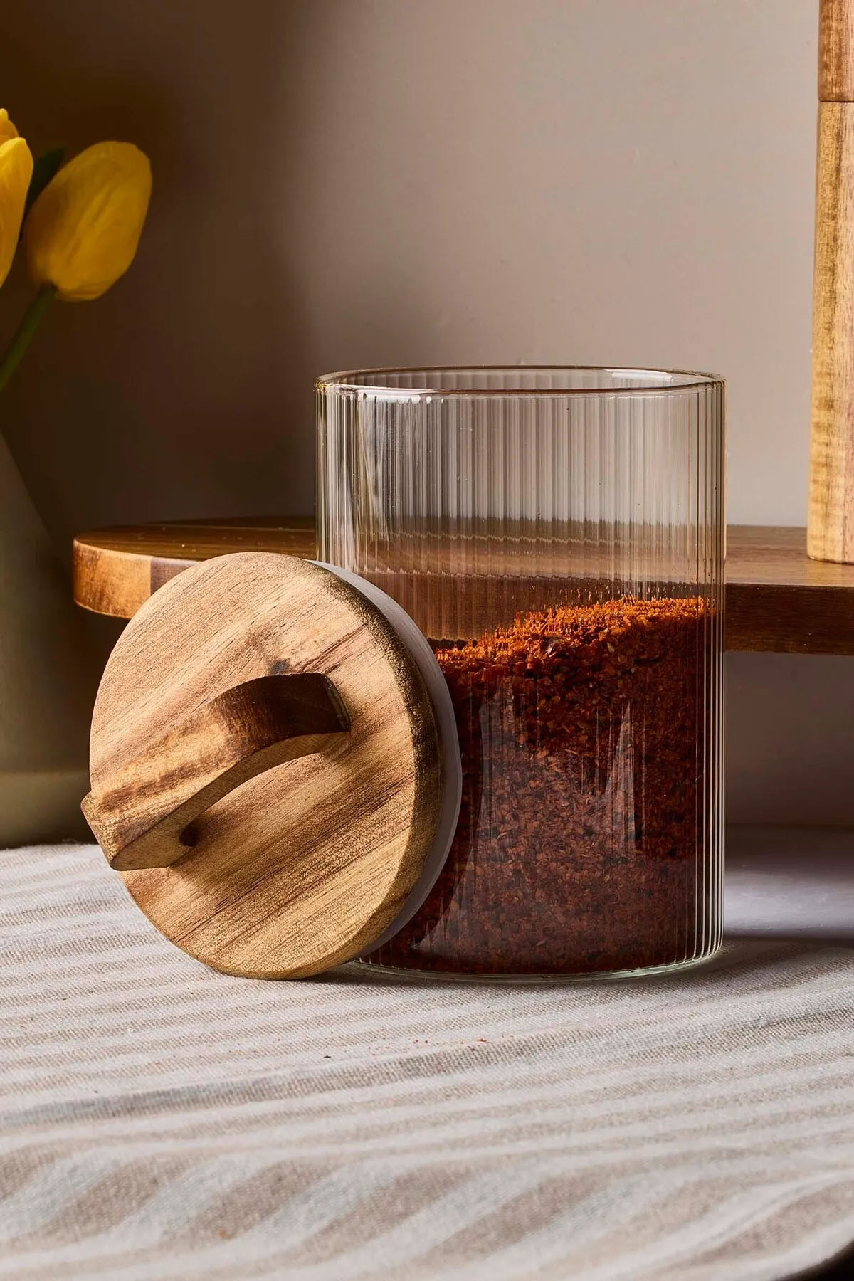 Perotti 14821 Acacia 580 Ml Cam Kavanoz Perotti 14821 Acacia 580 Ml Cam Kavanoz