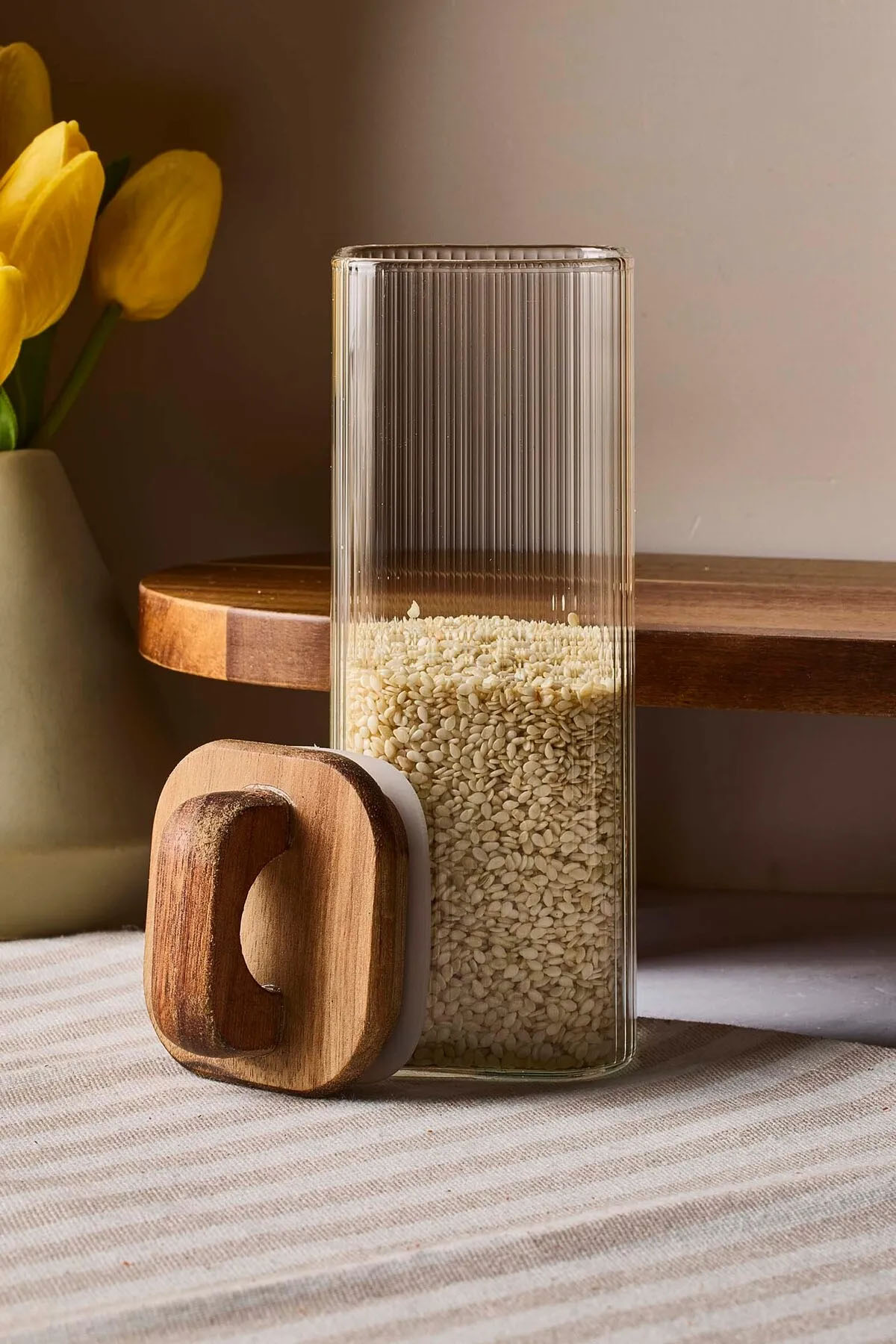 Perotti 14831 Acacia 320 Ml Cam Kavanoz Perotti 14831 Acacia 320 Ml Cam Kavanoz