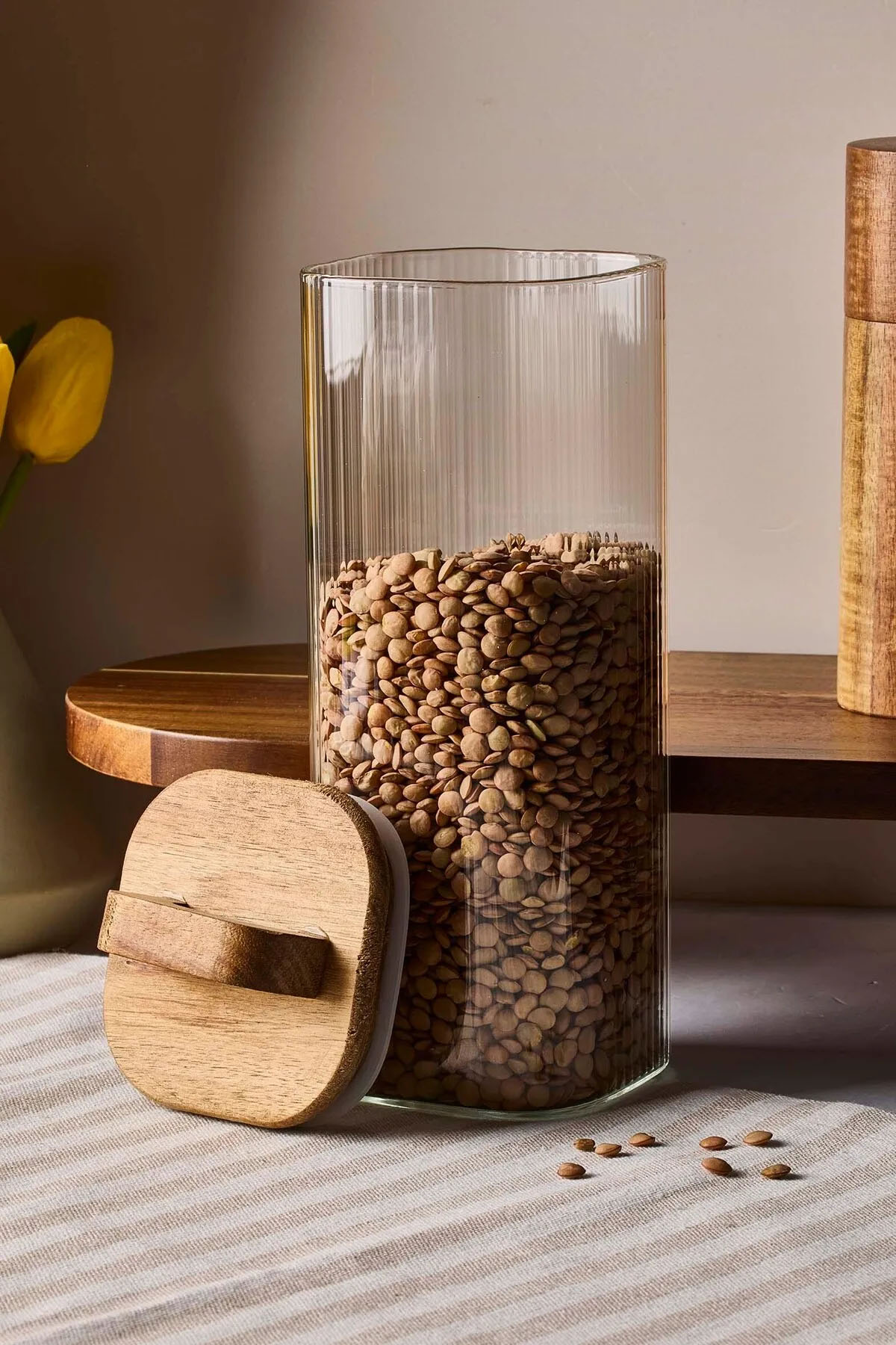 Perotti 14836 Acacia 1100 Ml Cam Kavanoz Perotti 14836 Acacia 1100 Ml Cam Kavanoz