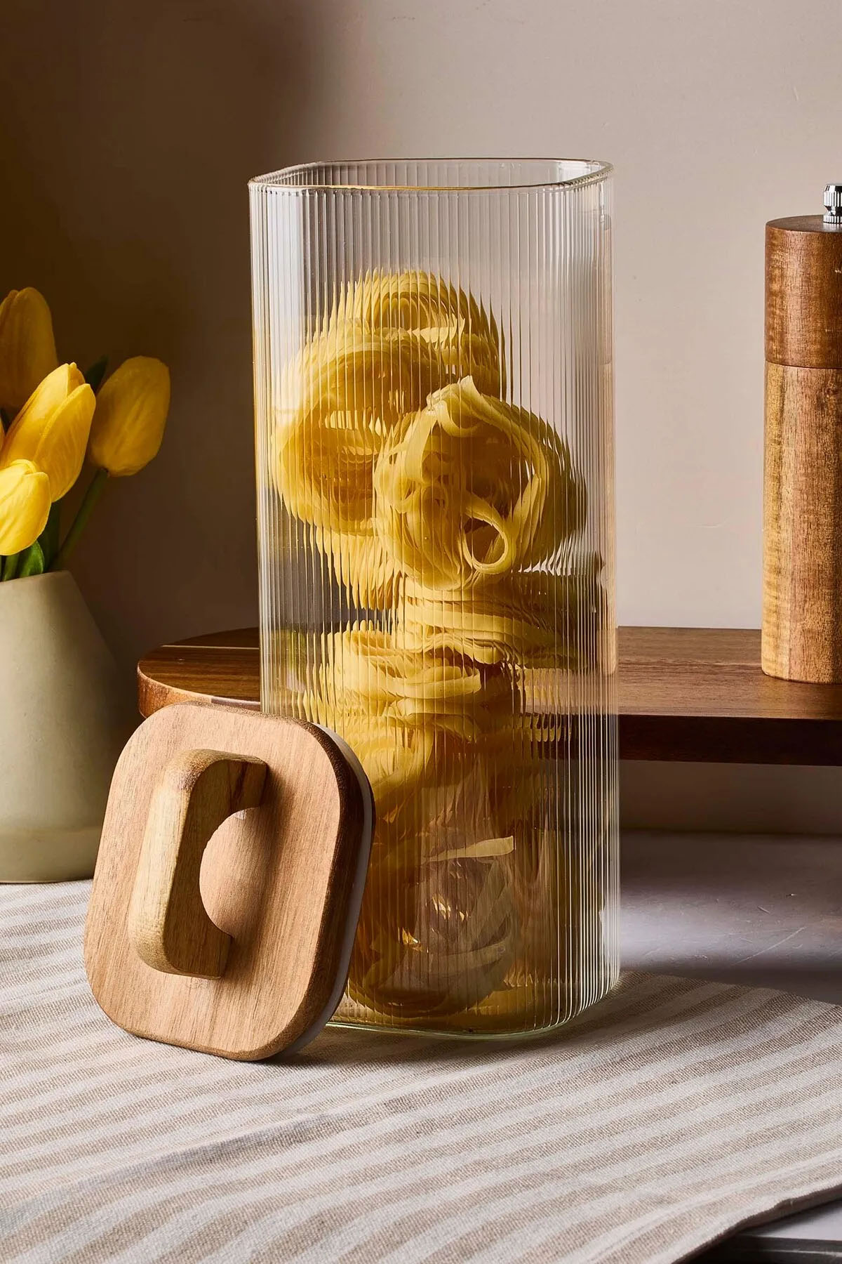 Perotti 14841 Acacia 1800 Ml Cam Kavanoz Perotti 14841 Acacia 1800 Ml Cam Kavanoz