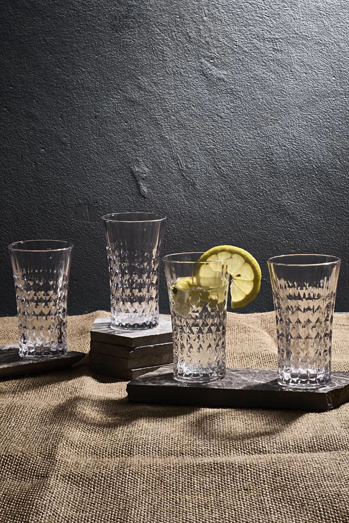 Perotti 14969 Arturo Tall 4'lü Cam Bardak 230 Ml Perotti 14969 Arturo Tall 4'lü Cam Bardak 230 Ml