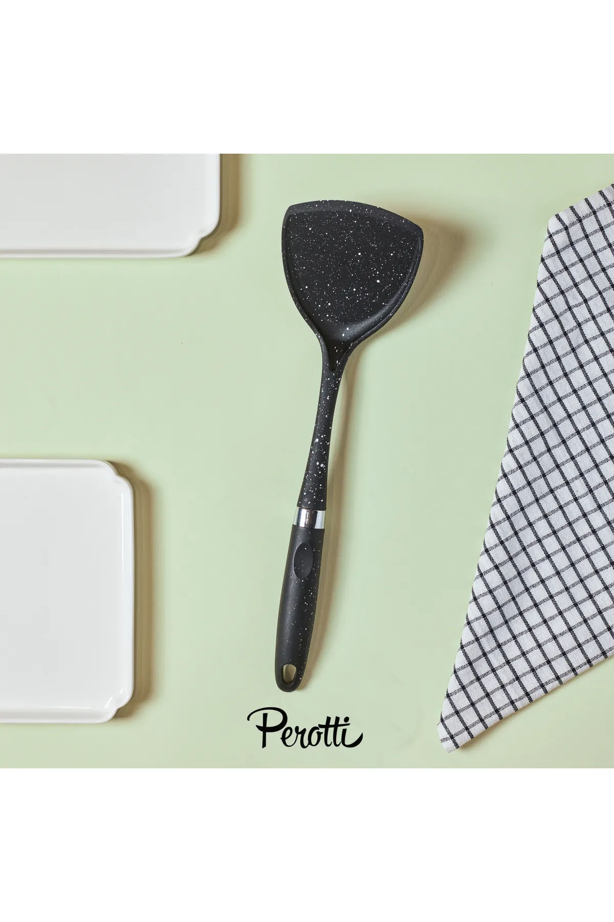 Perotti 15507 Granit 7 Parça Standlı Servis Seti