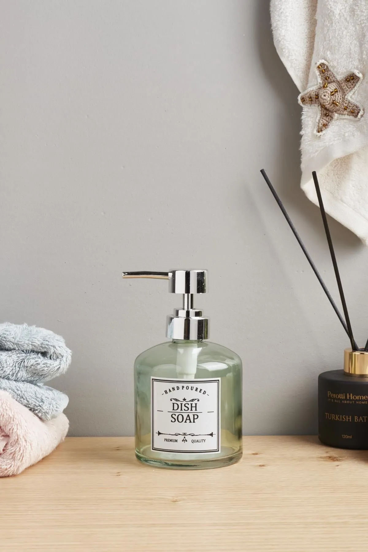 Perotti 15740 Dish Soap Cam Sıvı Sabunluk Perotti 15740 Dish Soap Cam Sıvı Sabunluk