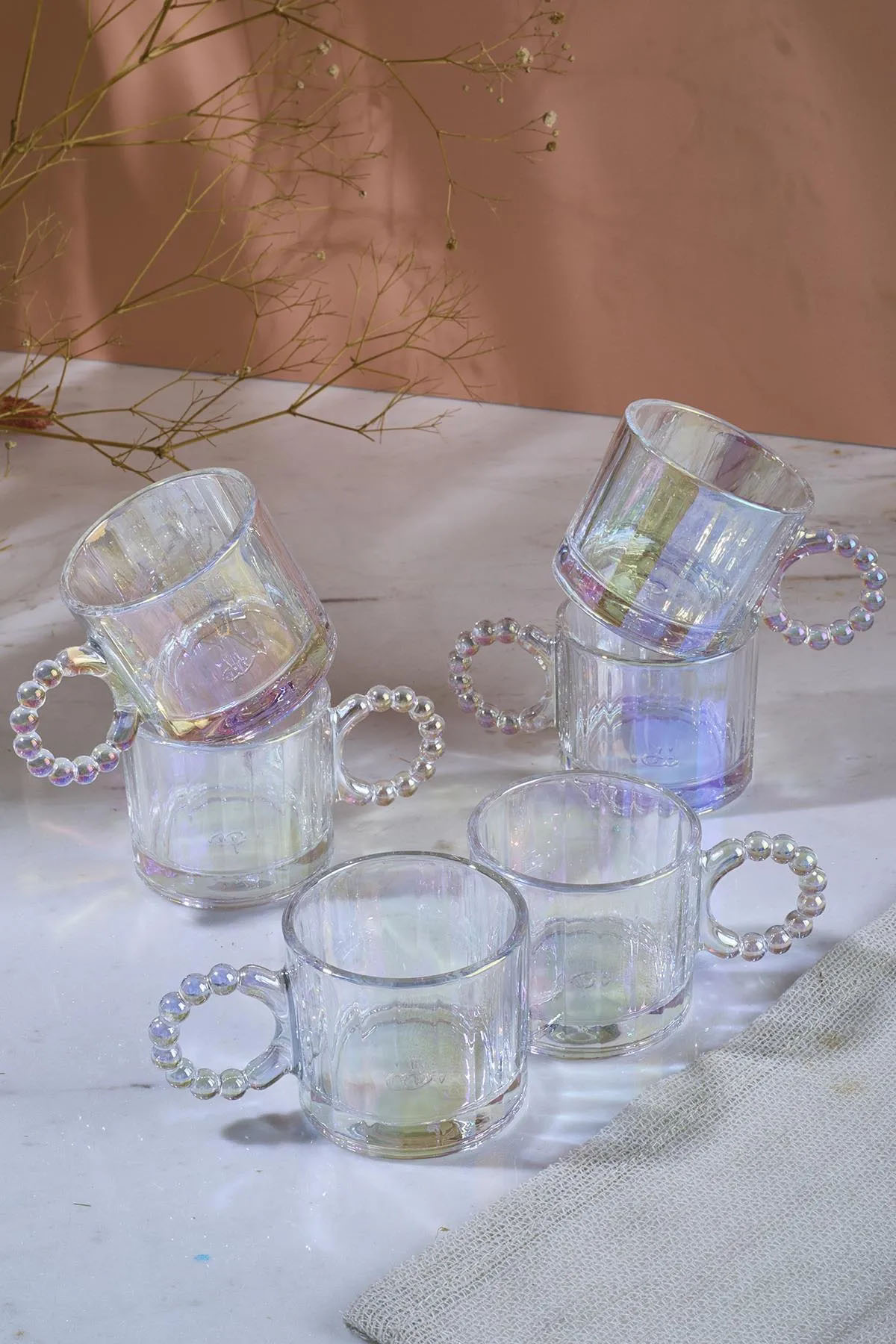 Perotti 15913 Ringo Line Luster 6'lı Kahve Fincanı 100 Ml