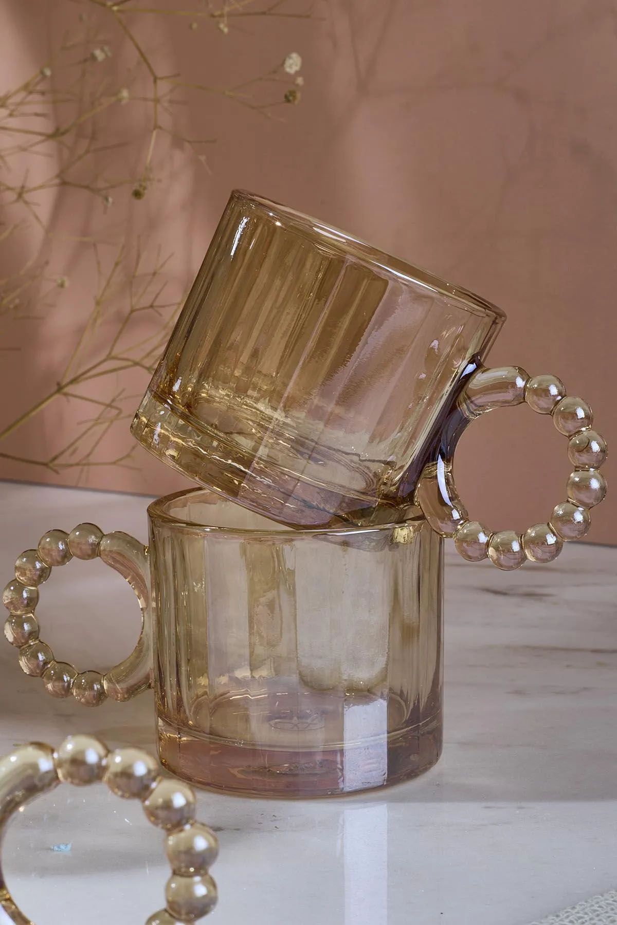 Perotti 15914 Ringo Line Amber 6'lı Kahve Fincanı 100 Ml