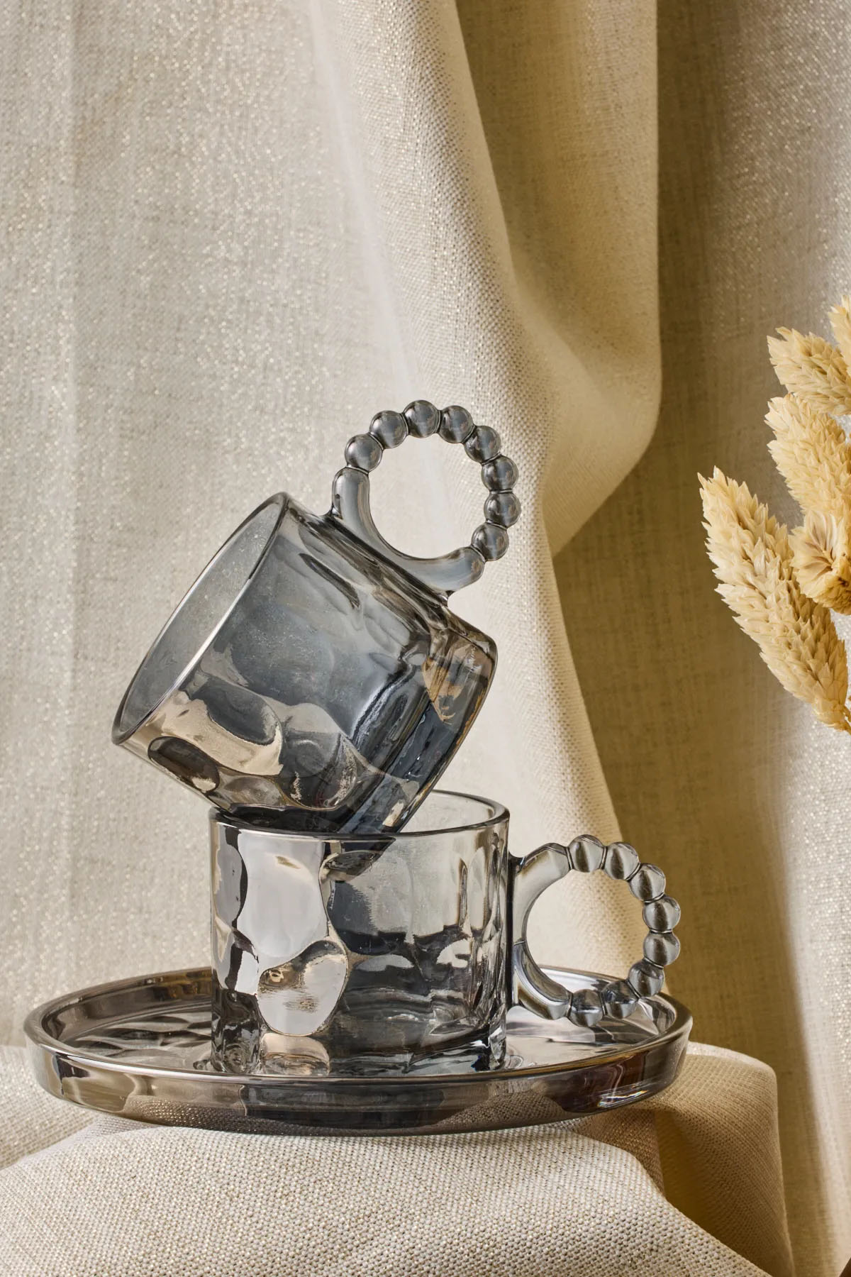 Perotti 15927 Ringo Stone Füme 6'lı Kahve Fincanı 100 Ml