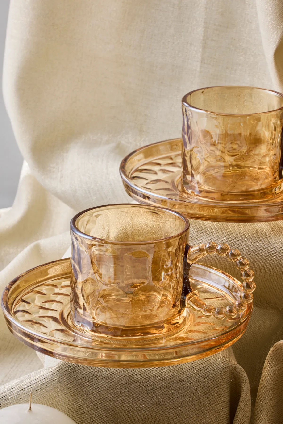 Perotti 15934 Ringo Stone Amber 6'lı Çay Fincanı 200 Ml Perotti 15934 Ringo Stone Amber 6'lı Çay Fincanı 200 Ml