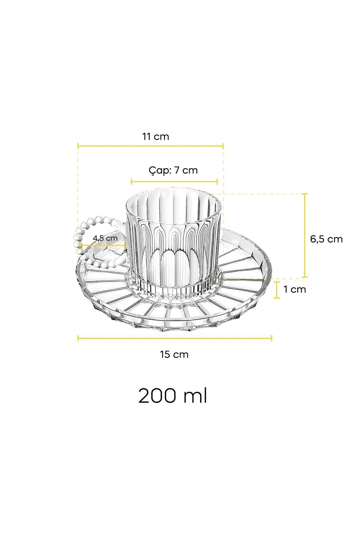 Perotti 15934 Ringo Stone Amber 6'lı Çay Fincanı 200 Ml Perotti 15934 Ringo Stone Amber 6'lı Çay Fincanı 200 Ml