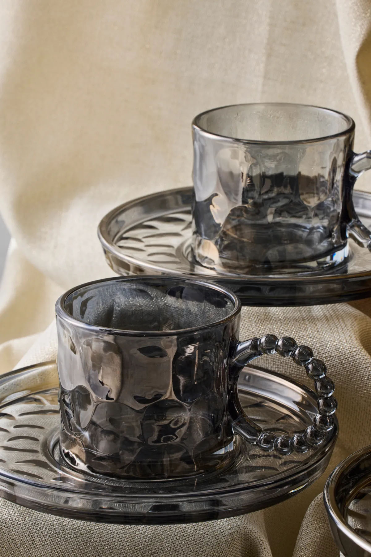 Perotti 15935 Ringo Stone Füme 6'lı Çay Fincanı 200 Ml Perotti 15935 Ringo Stone Füme 6'lı Çay Fincanı 200 Ml