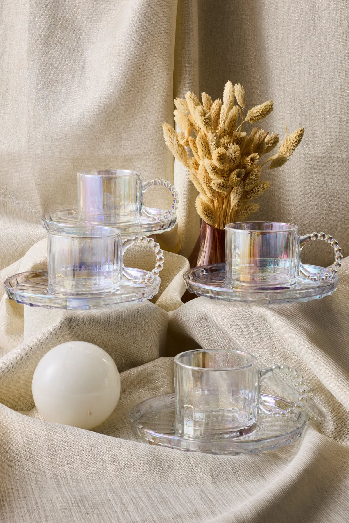 Perotti 15937 Ringo Line Luster 6'lı Çay Fincanı 200 Ml Perotti 15937 Ringo Line Luster 6'lı Çay Fincanı 200 Ml
