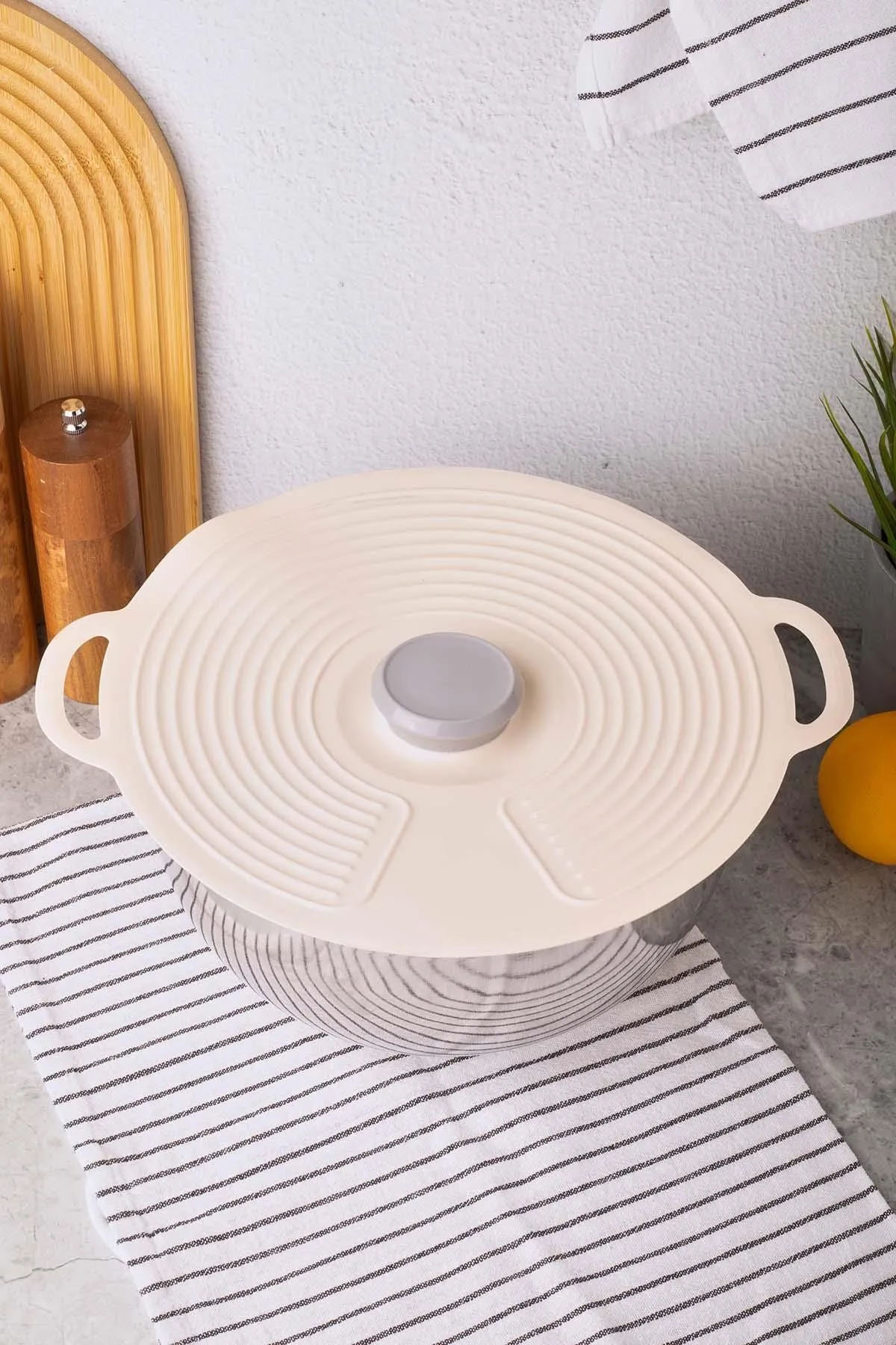Perotti 15963 Casse 30 cm Silikon Tencere Kapağı Perotti 15963 Casse 30 cm Silikon Tencere Kapağı