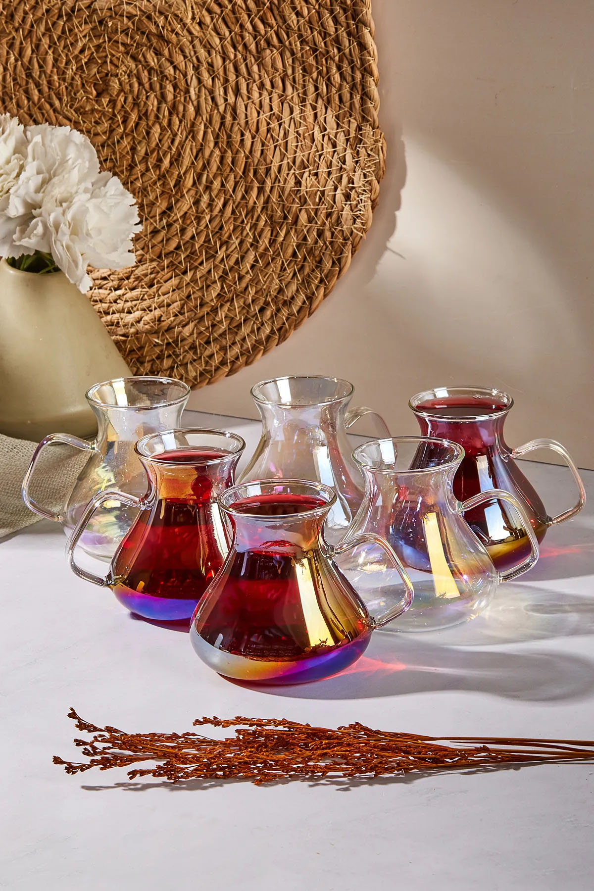 Perotti 16014 Ehlxİ Keyf Luster 6'lı Çay Bardağı Perotti 16014 Ehlxİ Keyf Luster 6'lı Çay Bardağı