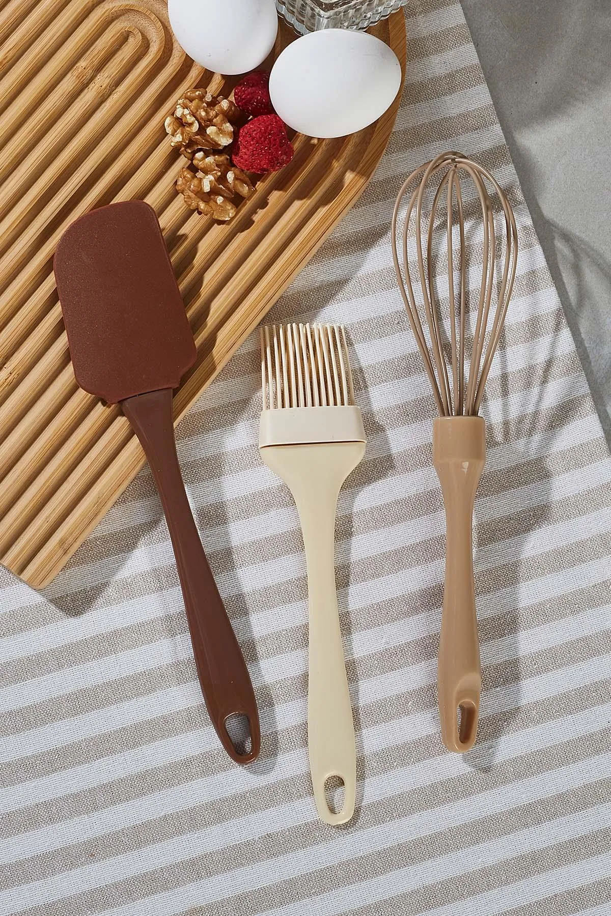 Perotti 16311 Chocky Silikon 3'lü Mutfak Seti