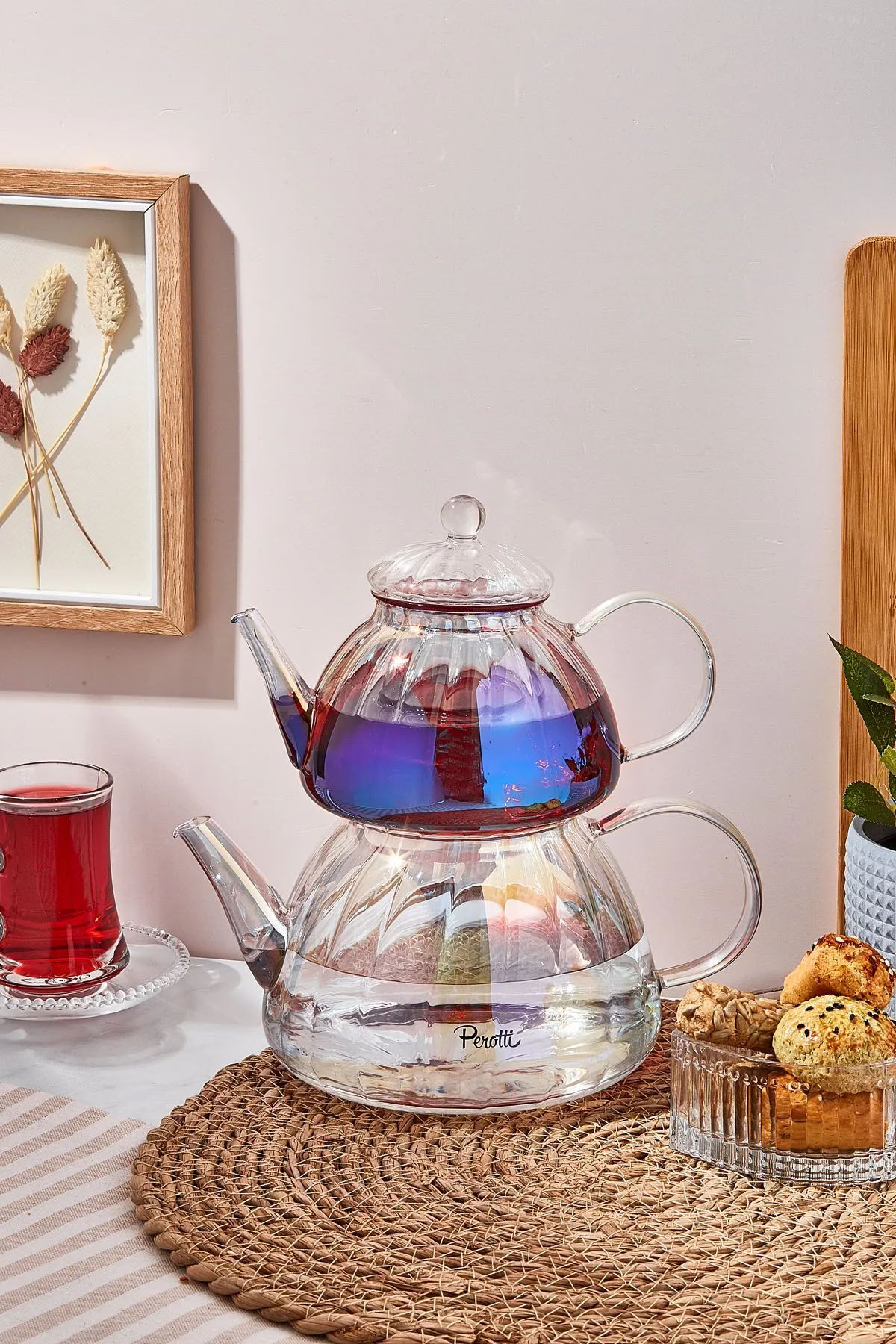 Perotti 16481 Vitor Luster Cam Çaydanlık Perotti 16481 Vitor Luster Cam Çaydanlık
