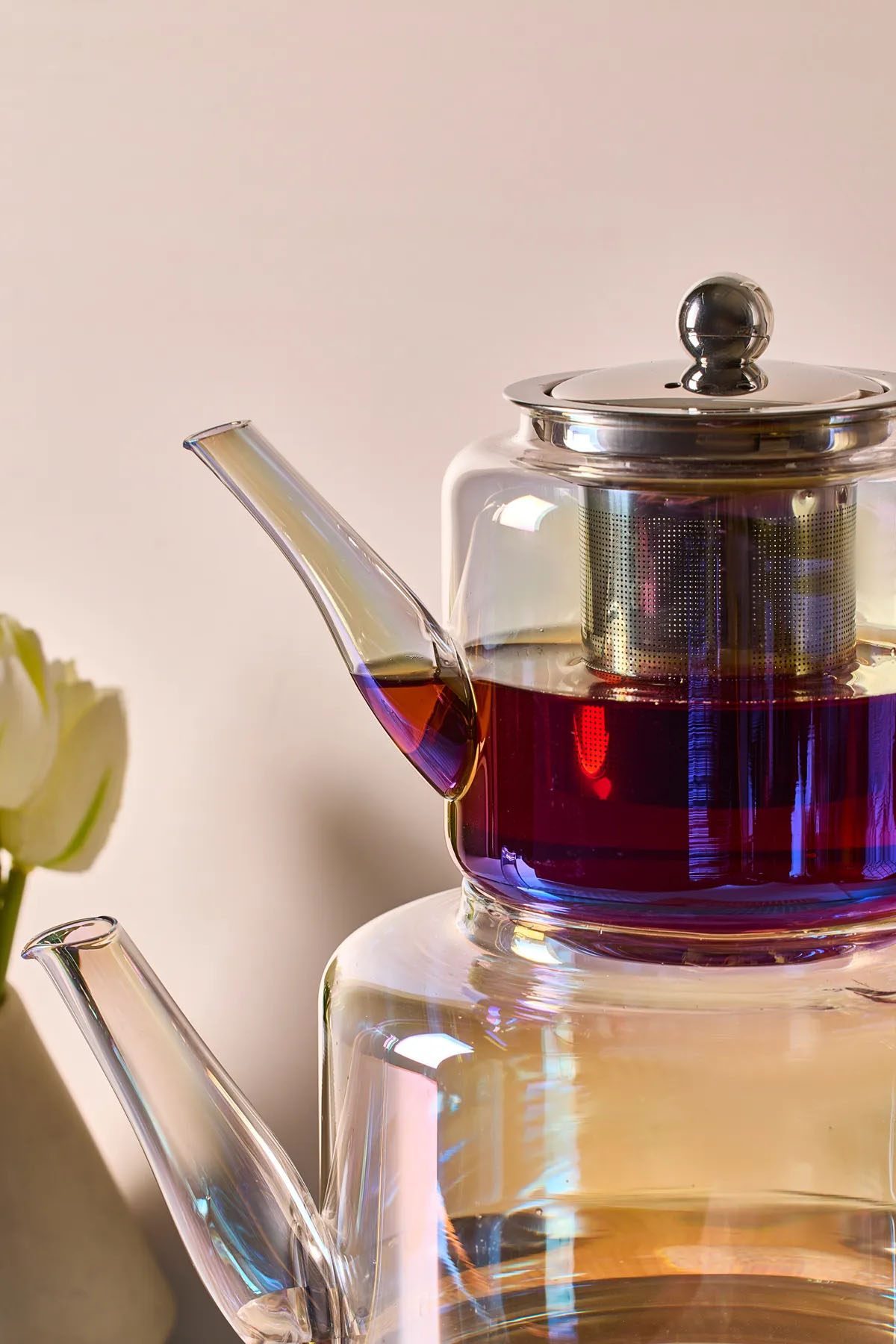 Perotti 16496 Elio Luster Cam Çaydanlık Perotti 16496 Elio Luster Cam Çaydanlık