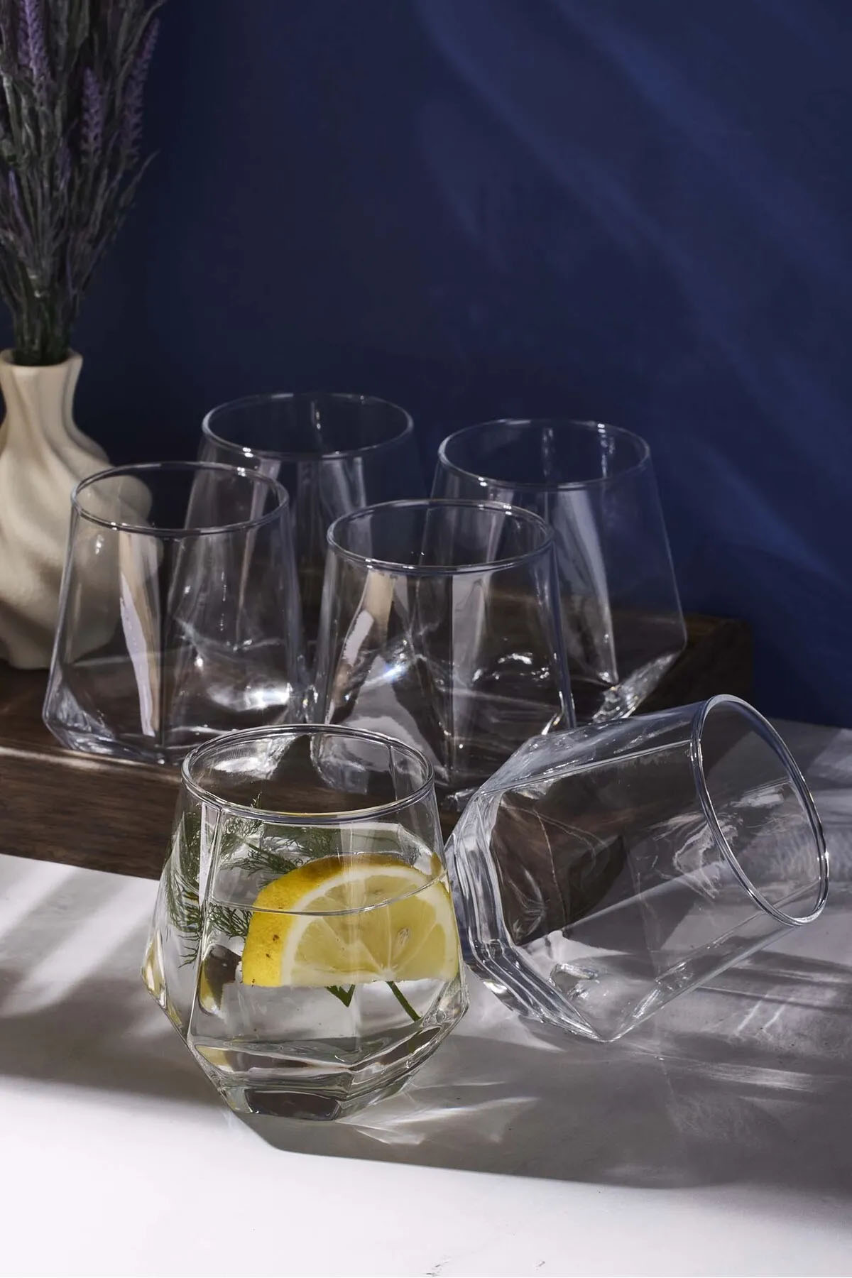 Perotti 16669 Harper 320 Ml 6'lı Cam Bardak