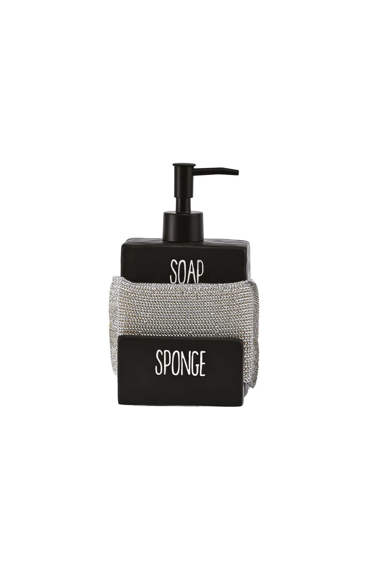 Perotti 16742 Sapone Black Süngerlikli Sabunluk Perotti 16742 Sapone Black Süngerlikli Sabunluk
