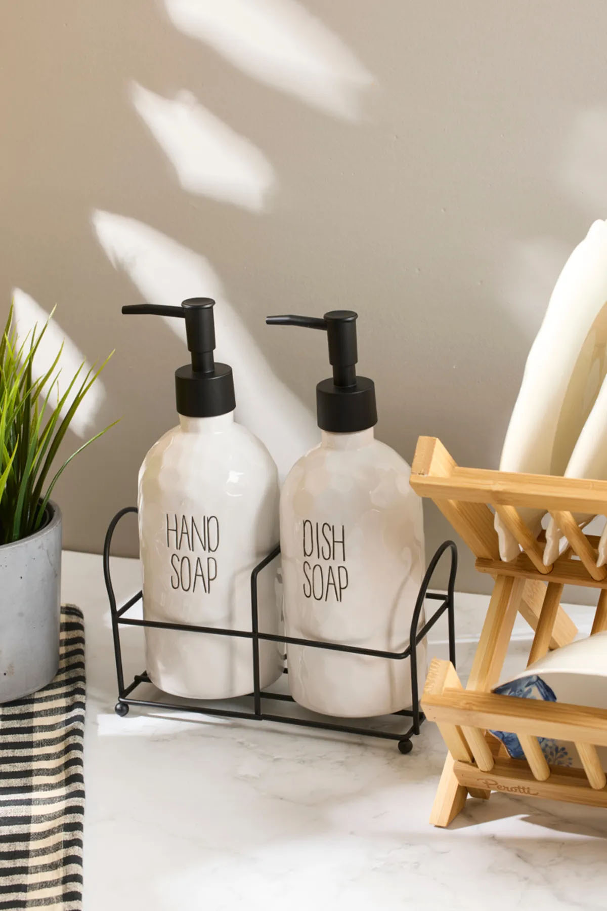 Perotti 16745 Sapone White 2'li Standlı Sabunluk Perotti 16745 Sapone White 2'li Standlı Sabunluk