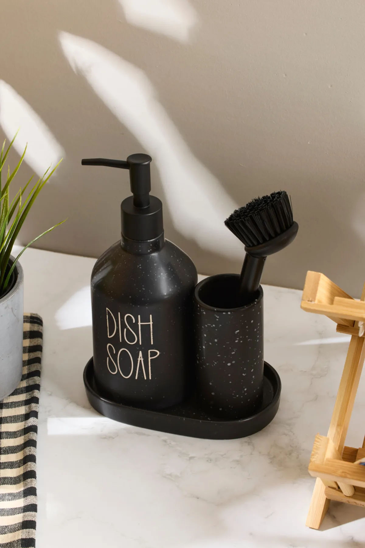 Perotti 16748 Sapone Black Fırçalı Sabunluk Perotti 16748 Sapone Black Fırçalı Sabunluk