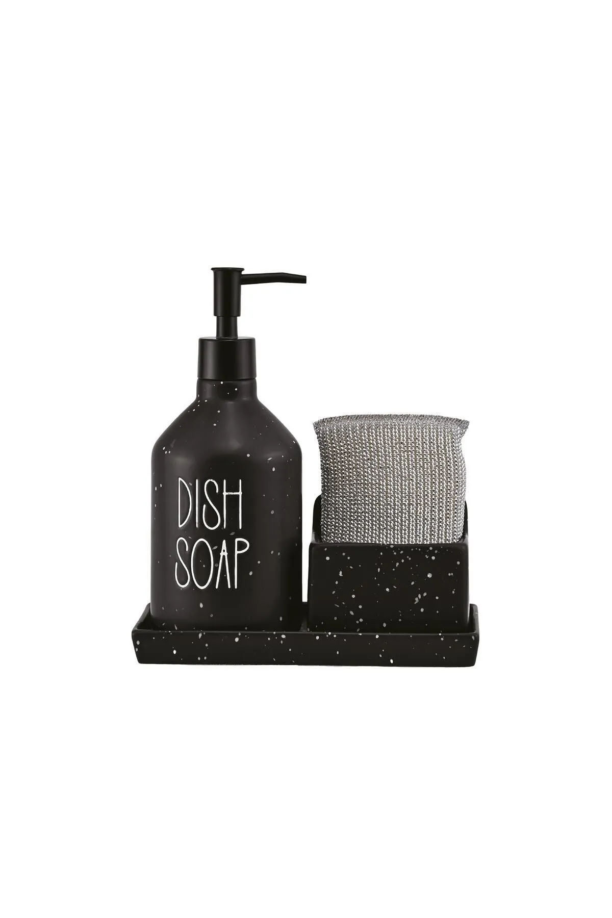Perotti 16750 Sapone Black Süngerlikli Sabunluk