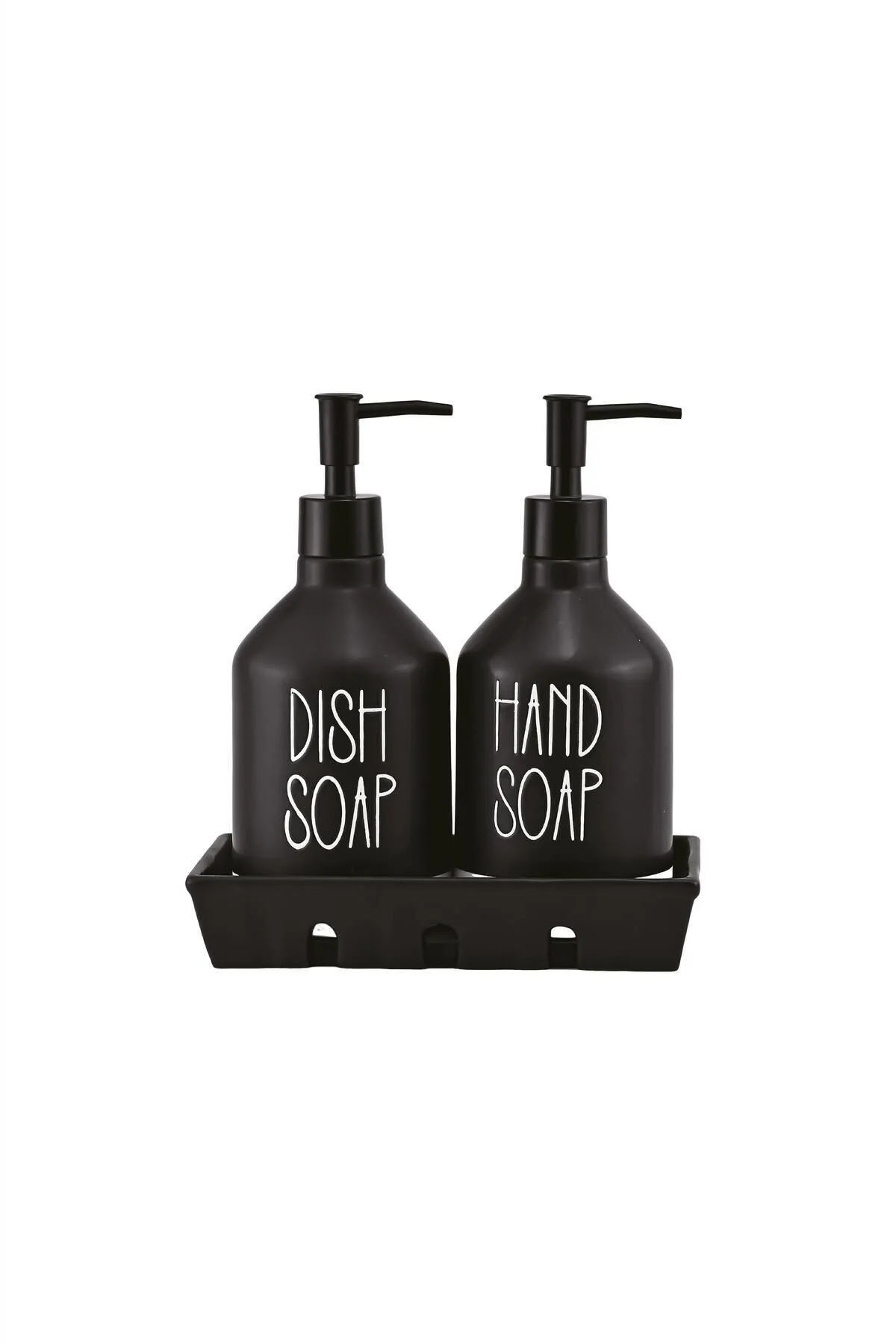 Perotti 16754 Sapone Black 2'li Mutfak Sabunluk Perotti 16754 Sapone Black 2'li Mutfak Sabunluk