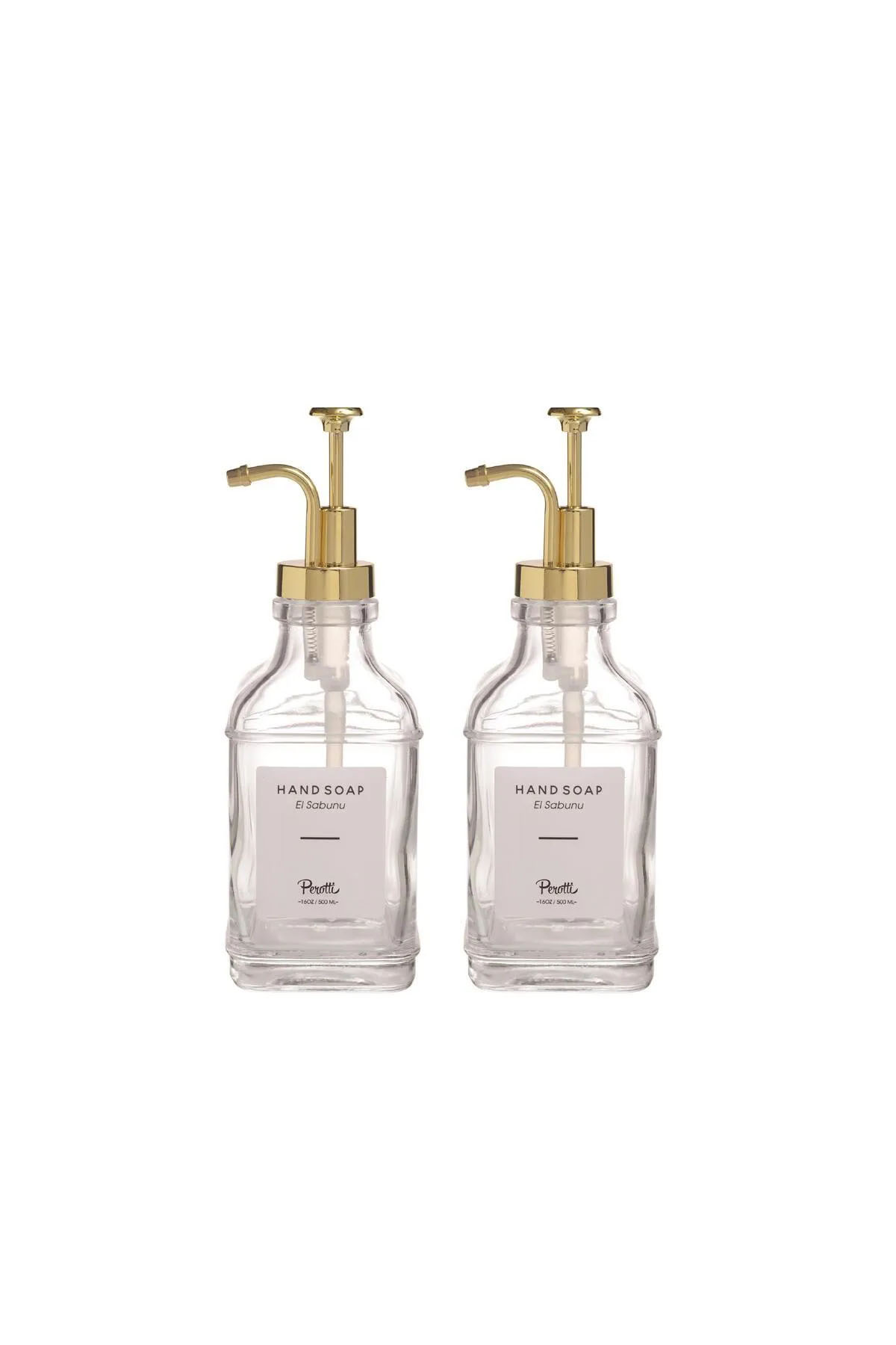 Perotti 16965 Pablo Gold 2'li Sıvı Sabunluk 500 Ml